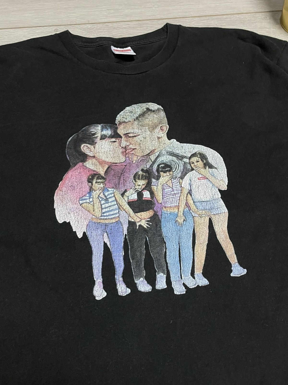 Supreme Supreme kiss tee shirt USA humor fun xxx eb0 Size US XL / EU 56 / 4 - 6 Thumbnail