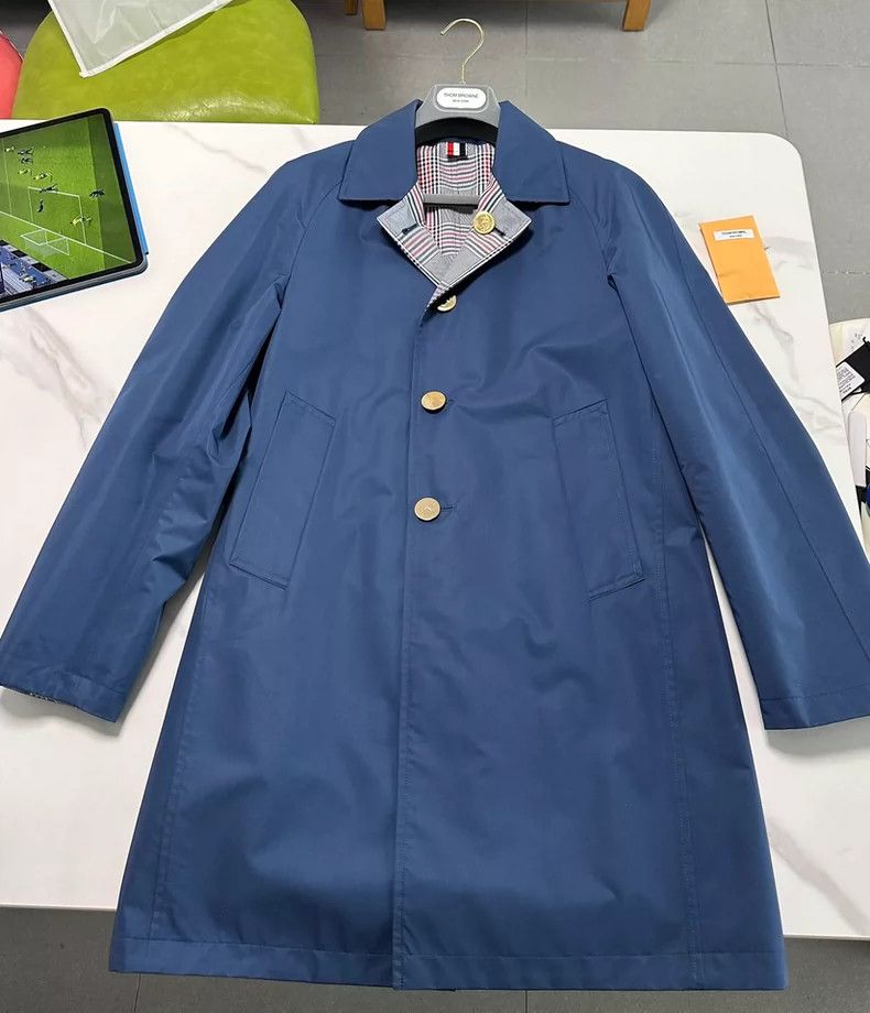 Thom Browne Thom Browne Double-front windbreaker Size US XS / EU 42 / 0 - 1 Thumbnail