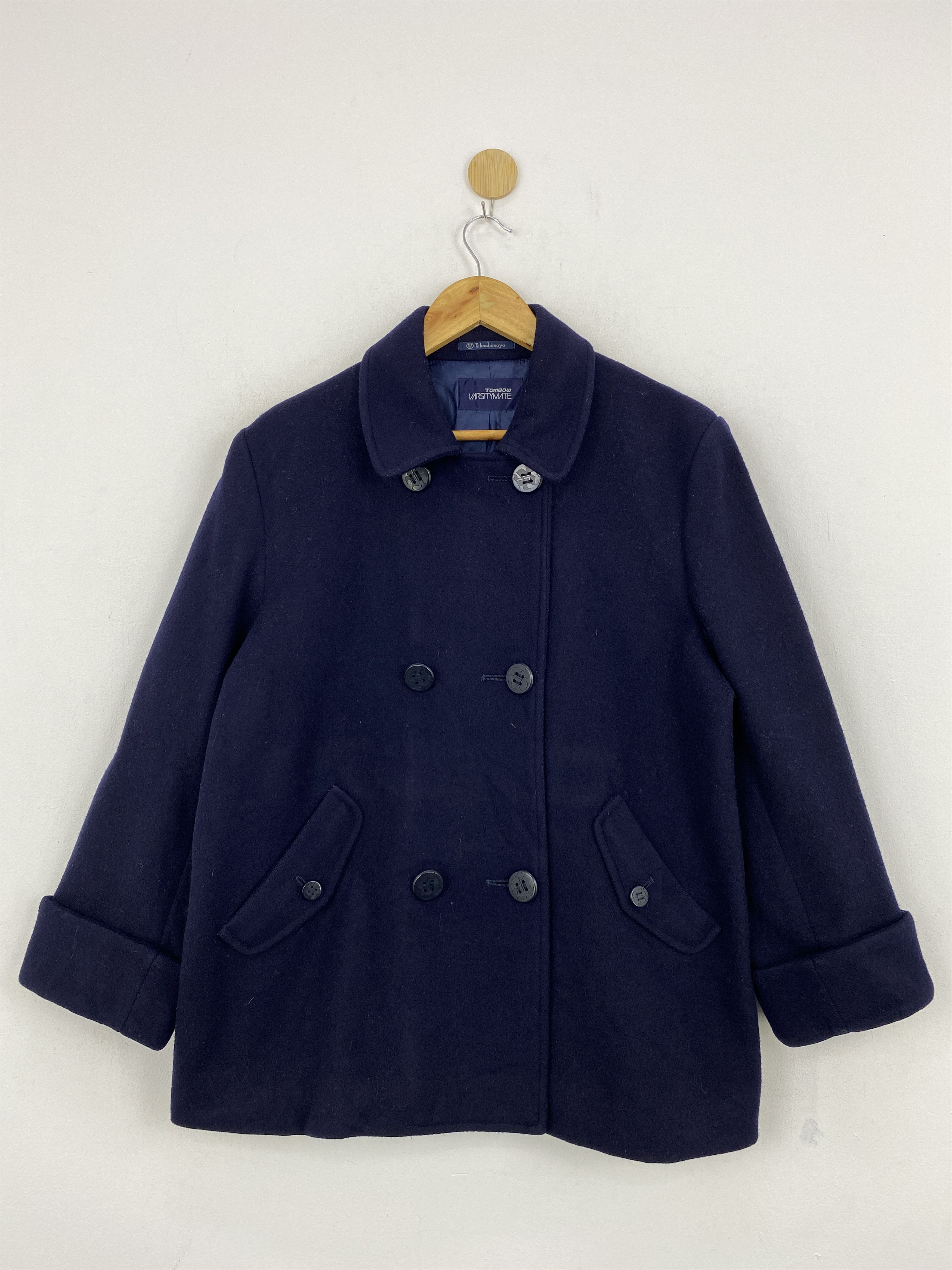 Japanese Brand Vintage Japanese Takashimaya Double Breasted Jacket JA0111 Size US L / EU 52-54 / 3 - 1 Thumbnail