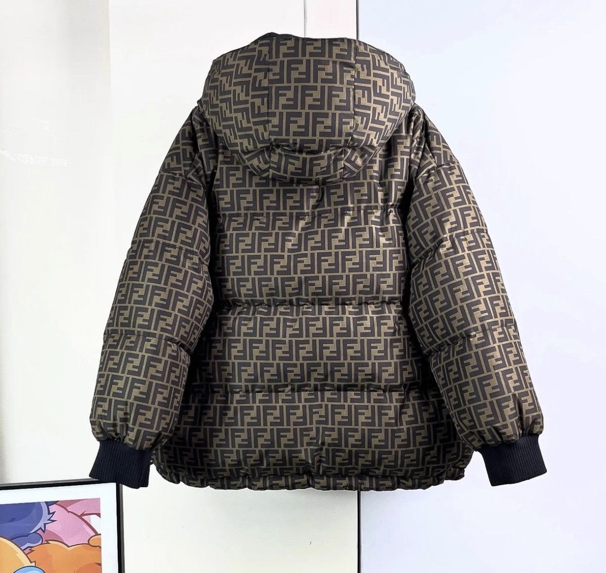Fendi Fendi All-Over Print Double F Dual-Facing Down Jacket, Les Size S / US 4 / IT 40 - 2 Thumbnail