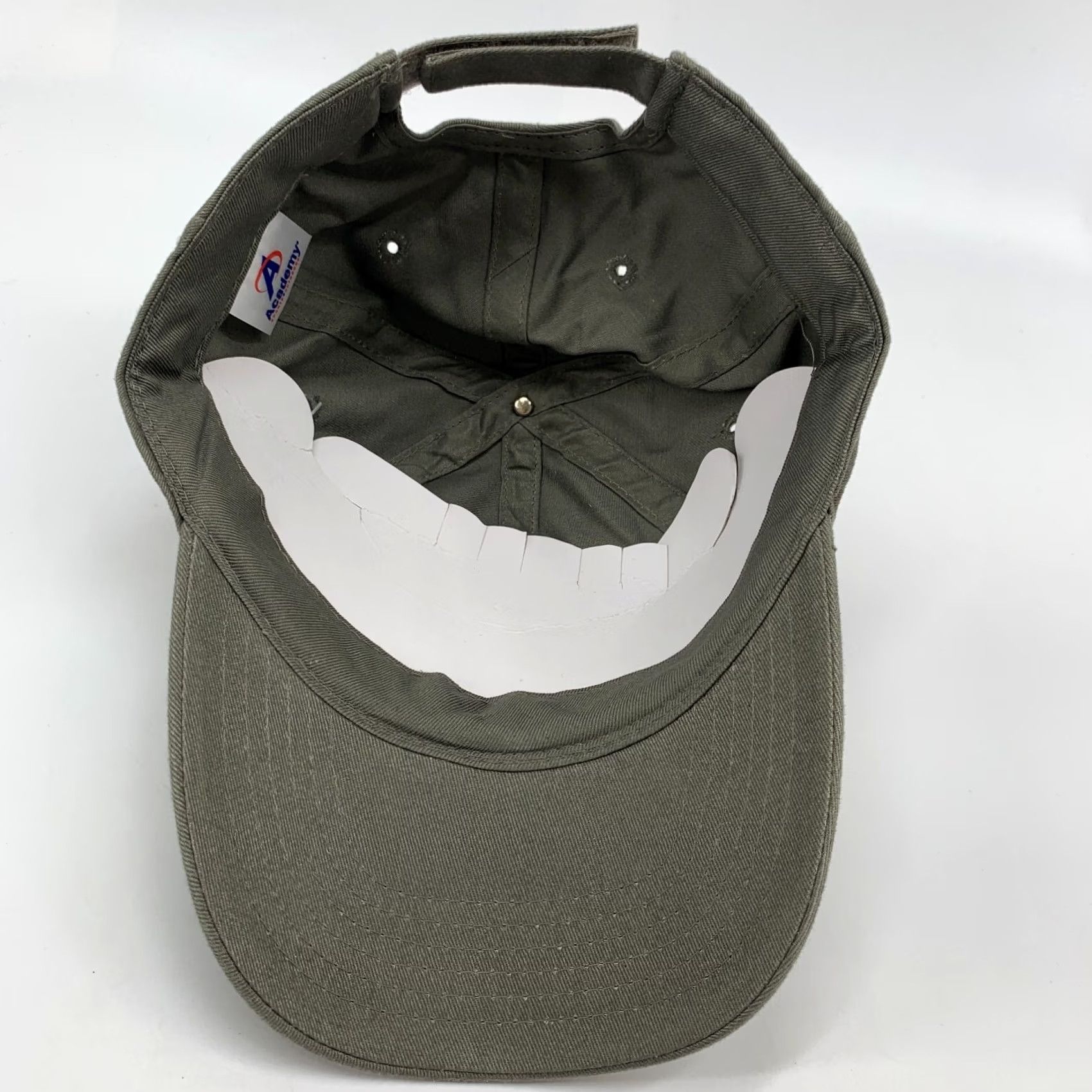 Vintage Academy Baseball Cap Green Men's OS New Adjustable Embroidered Solid Classic Sports Hat Size ONE SIZE - 4 Thumbnail