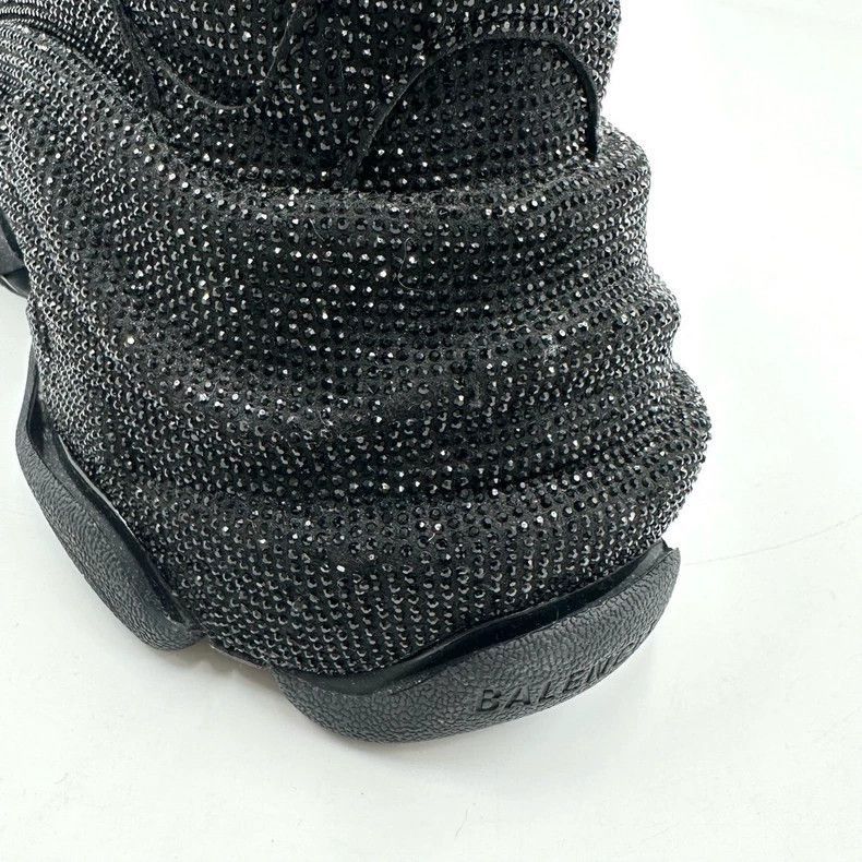 Balenciaga Balenciaga Triple S Black Sparkly Sneakers-2506 Size US 10 / EU 43 - 8 Thumbnail