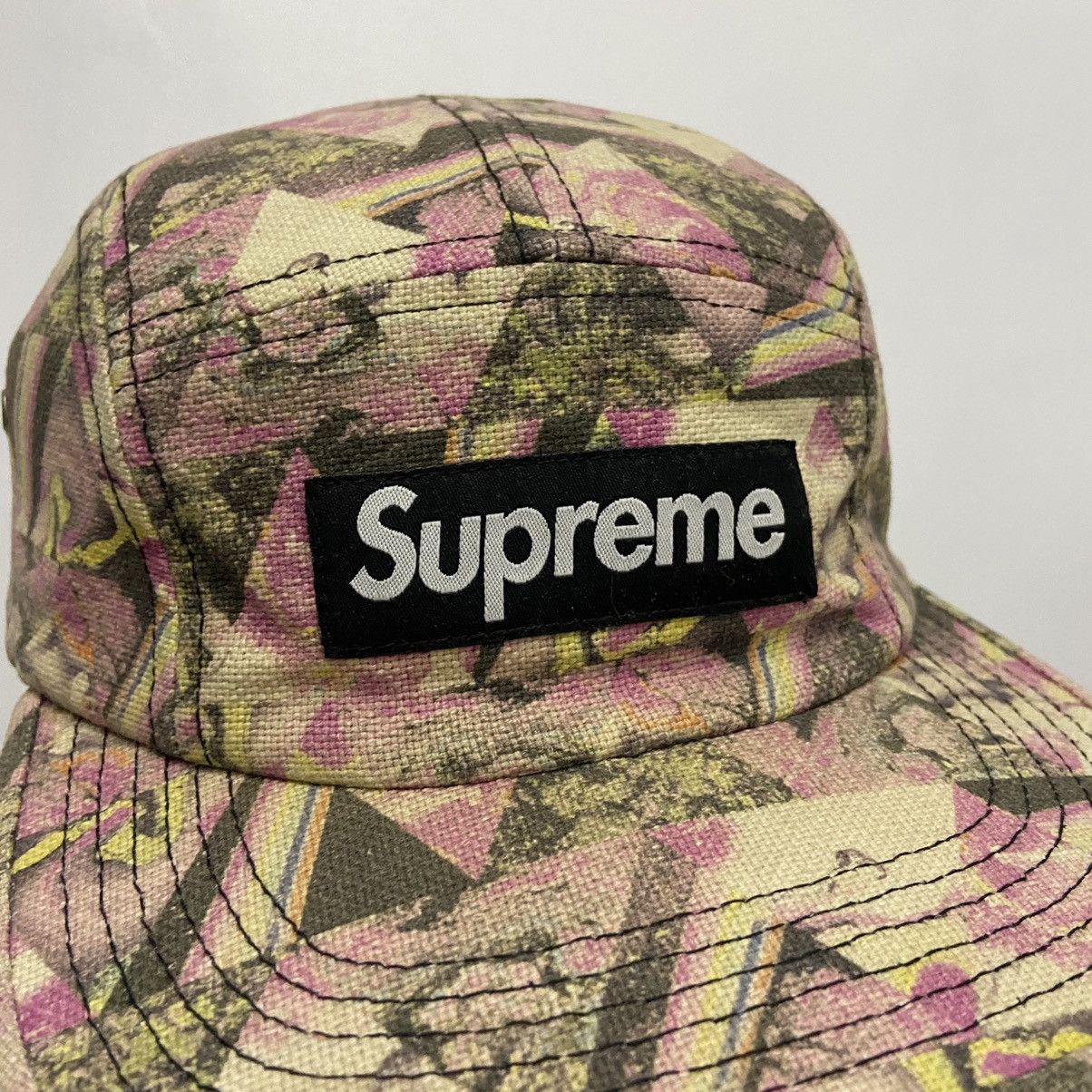 Supreme Supreme FW13 Liberty London Camp Hat Pink Floyd Thorgerson Size ONE SIZE - 2 Thumbnail