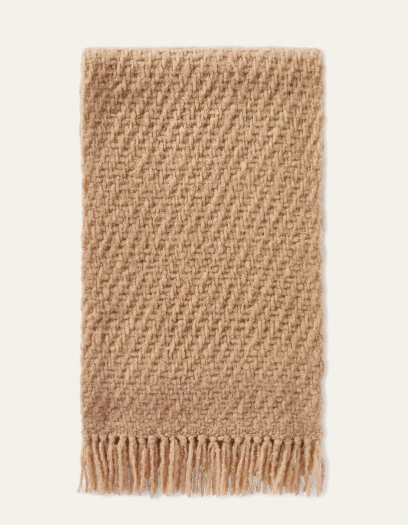 Loro Piana o1srvl11e0325 FAN3025 Size: OS / Sciarpa Scarf in Beige Size ONE SIZE - 1 Thumbnail