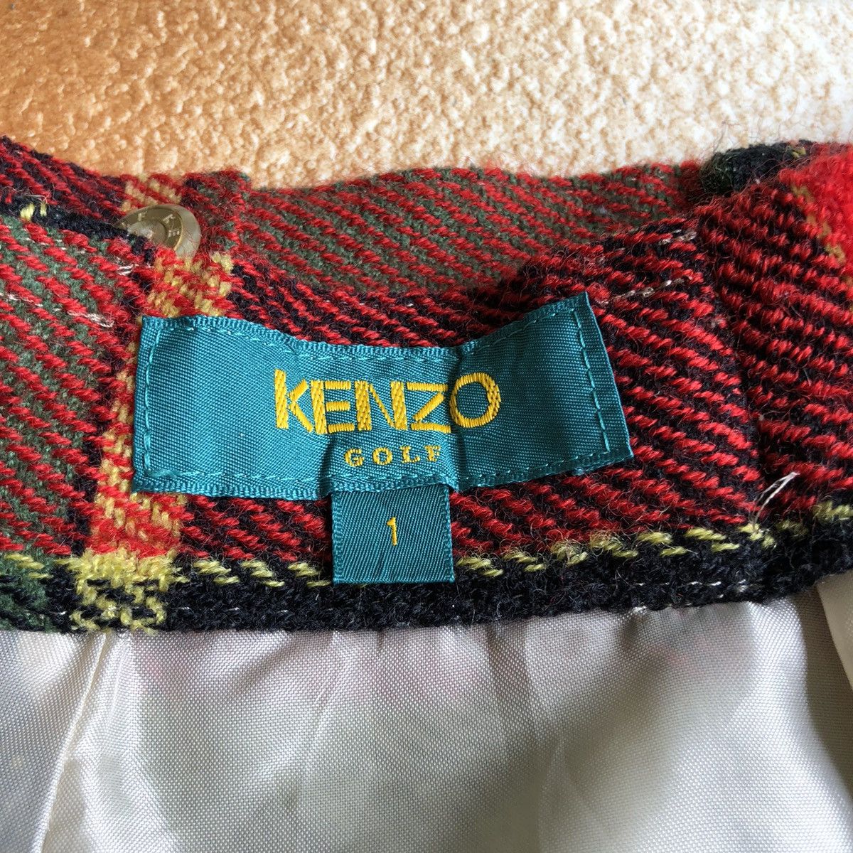 Kenzo × Vintage vintage KENZO wool shorts Size 24" / US 00 / IT 34 - 8 Thumbnail