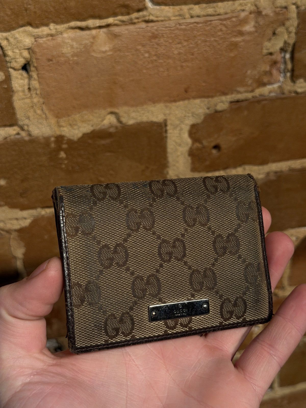 Gucci Gucci Monogram Card Holder Size ONE SIZE - 1 Thumbnail