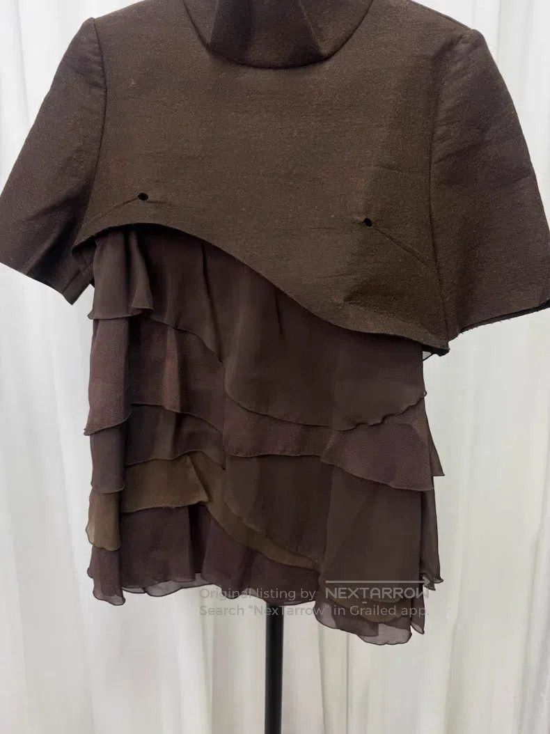 Undercover UNDERCOVER Wool multi-layer top Size US S / EU 44-46 / 1 - 4 Thumbnail