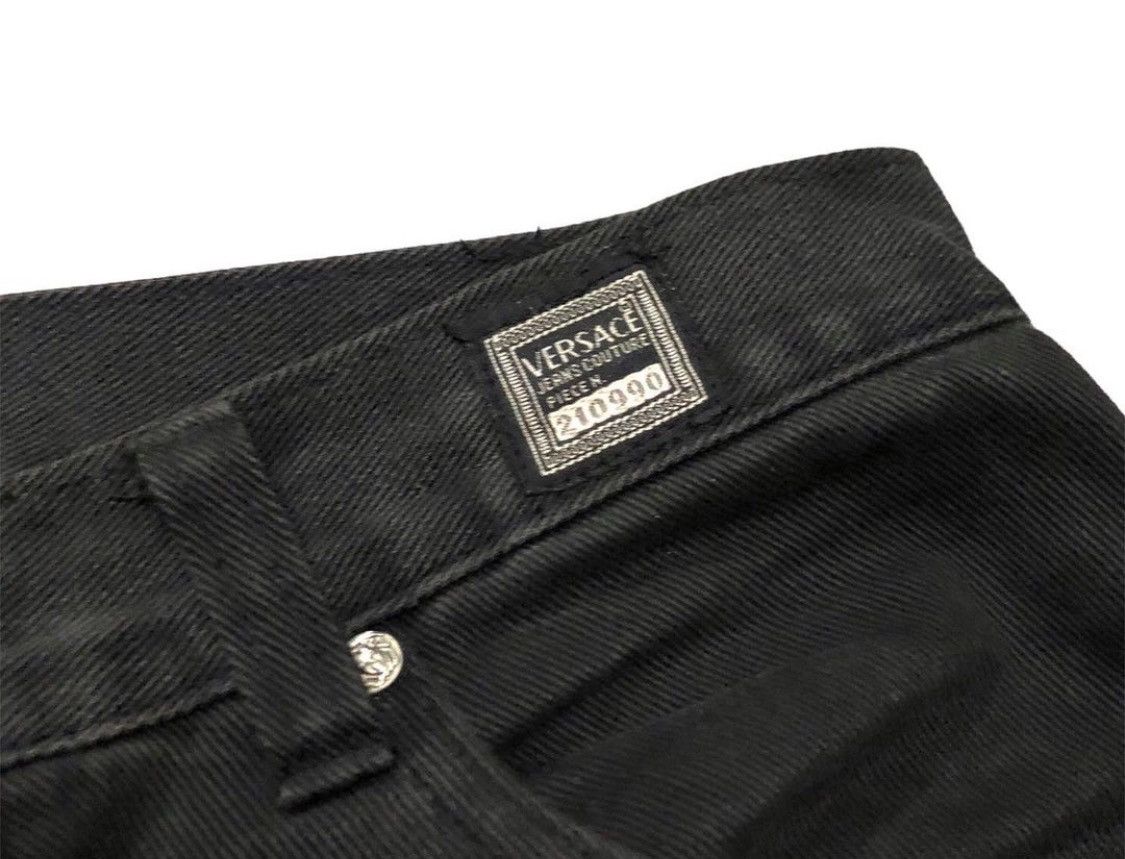 Versace × Versace Jeans Couture Vintage Versace Jeans Couture Black baggy jeans Size US 30 / EU 46 - 6 Thumbnail