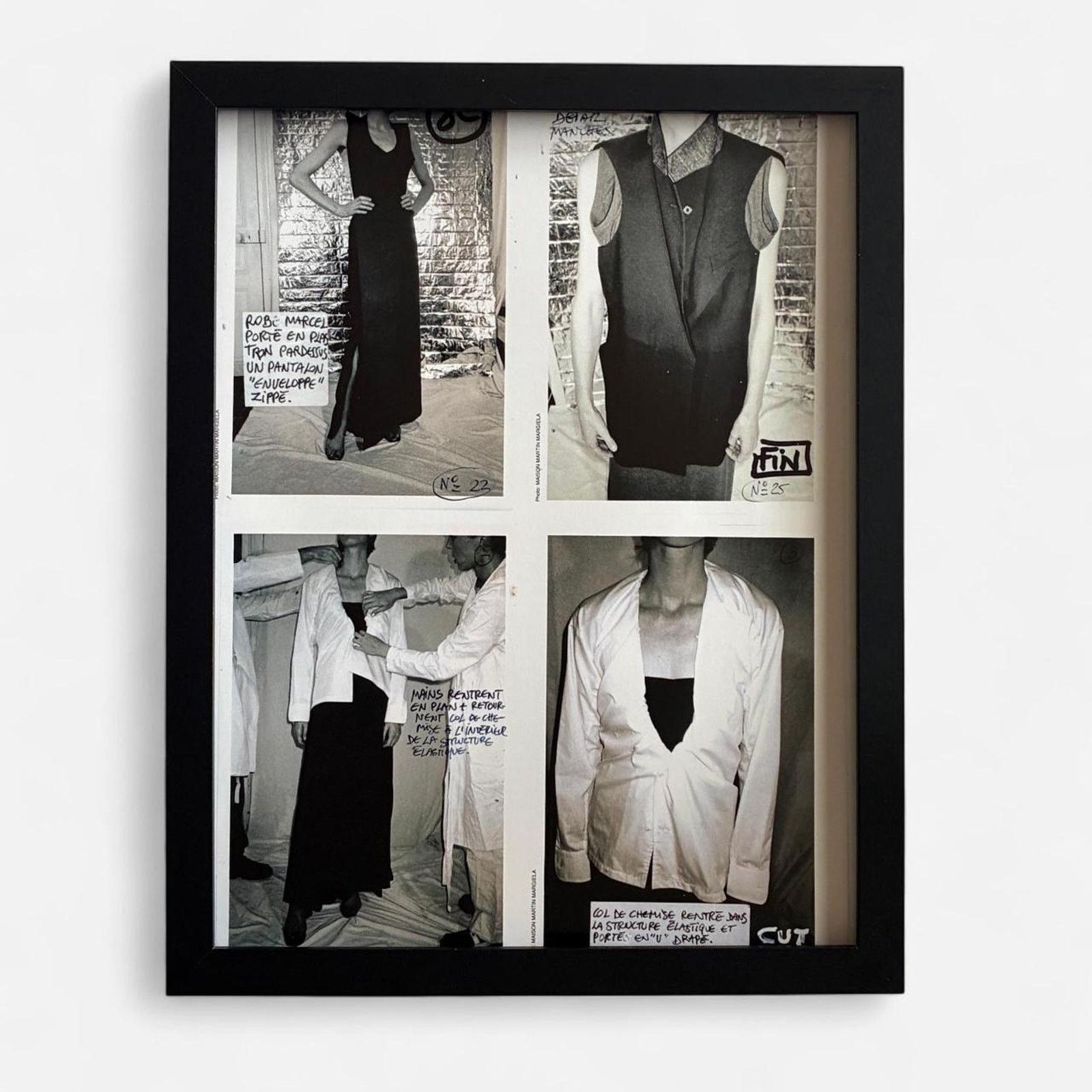 Japanese Brand × Maison Margiela × Vintage Maison Margiela Archive Fashion photo framed 9x11 Size ONE SIZE - 1 Thumbnail
