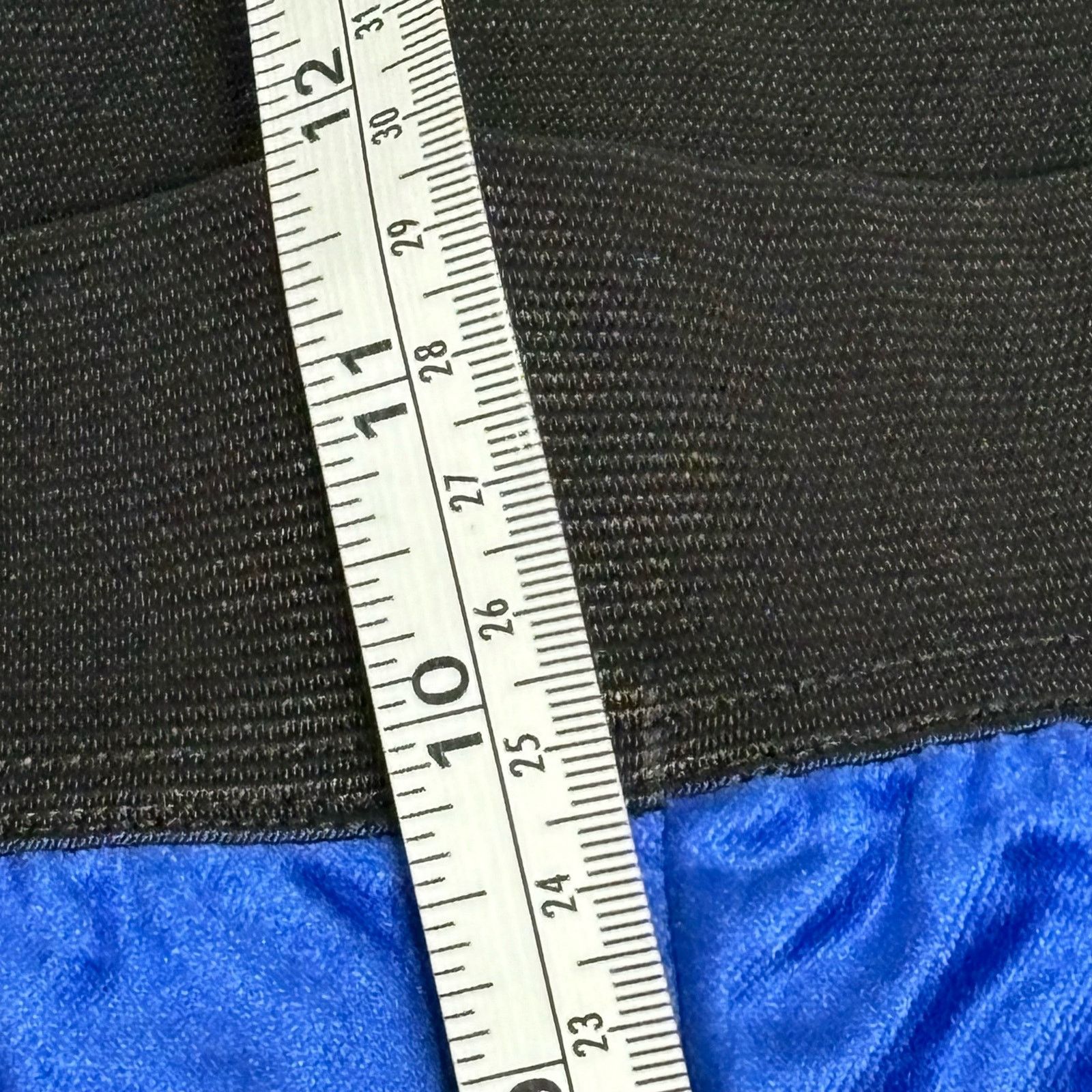 Other Woman Within Blue Velour Straight Leg Pants Size 20W NWT Size 42" / US 20 - 6 Thumbnail