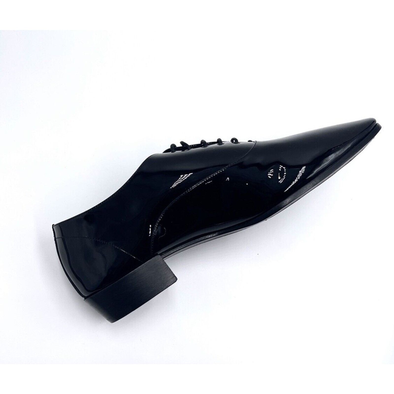 Saint Laurent Paris Tuxedo Marius 25 lace-up shoes In Black Size 7/ EU 40 Size US 7 / EU 40 - 9 Thumbnail