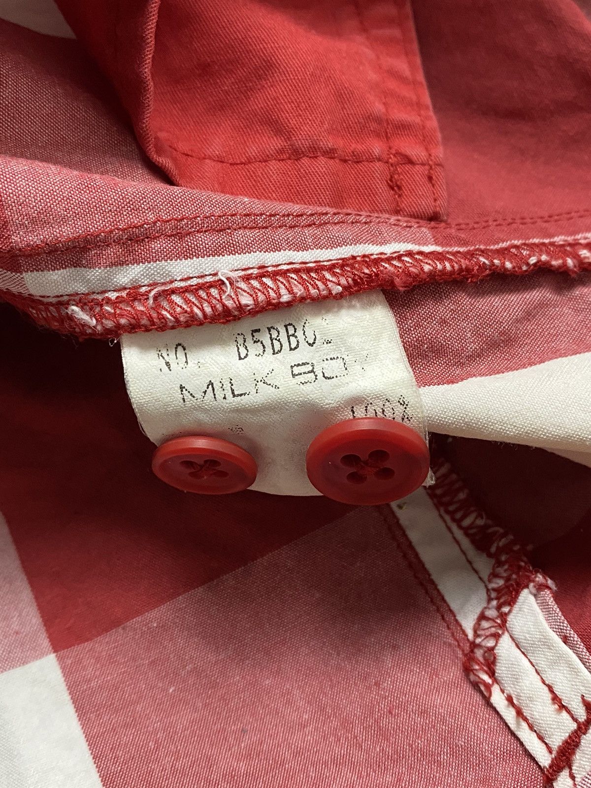20471120 Milkboy Shadowz Plaid Button Shirt Size US M / EU 48-50 / 2 - 11 Thumbnail