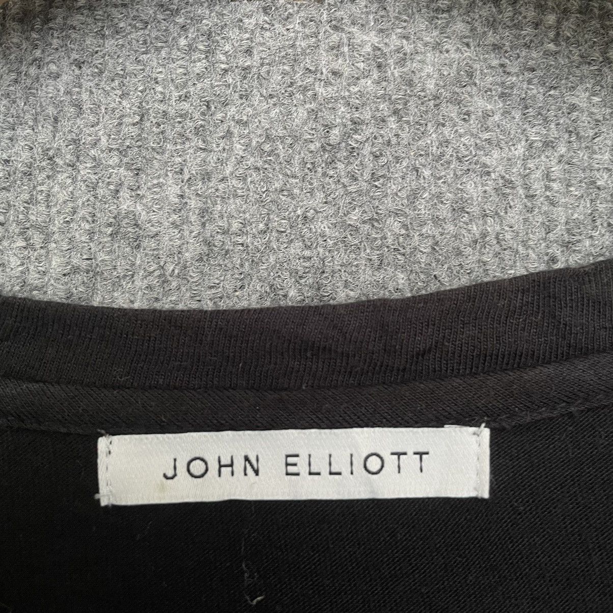 John Elliott John Elliot Black Blank T Shirt Size US L / EU 52-54 / 3 - 2 Thumbnail