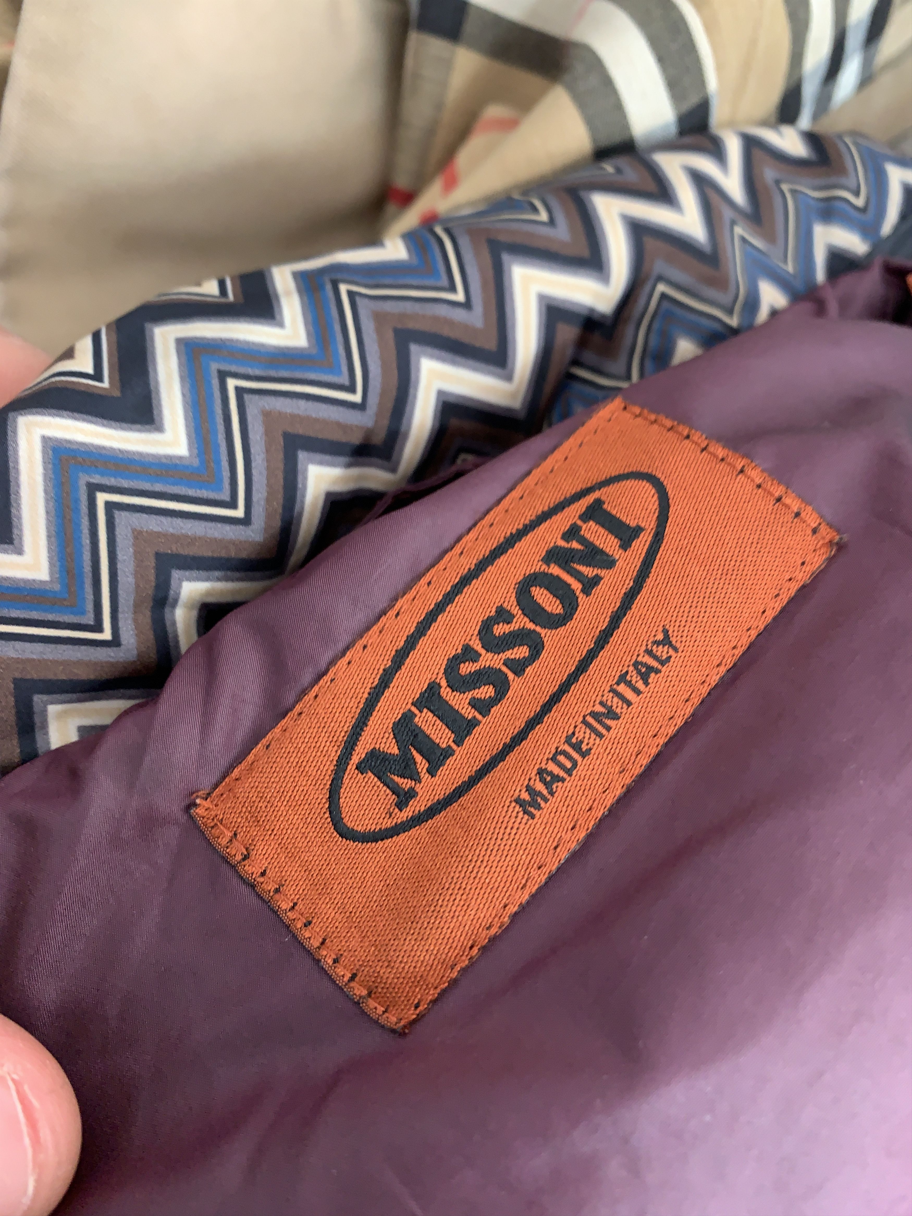 Missoni Wave MISSONI Size XS Black Piumino Down Puffer Coat Size XS / US 0-2 / IT 36-38 - 3 Thumbnail