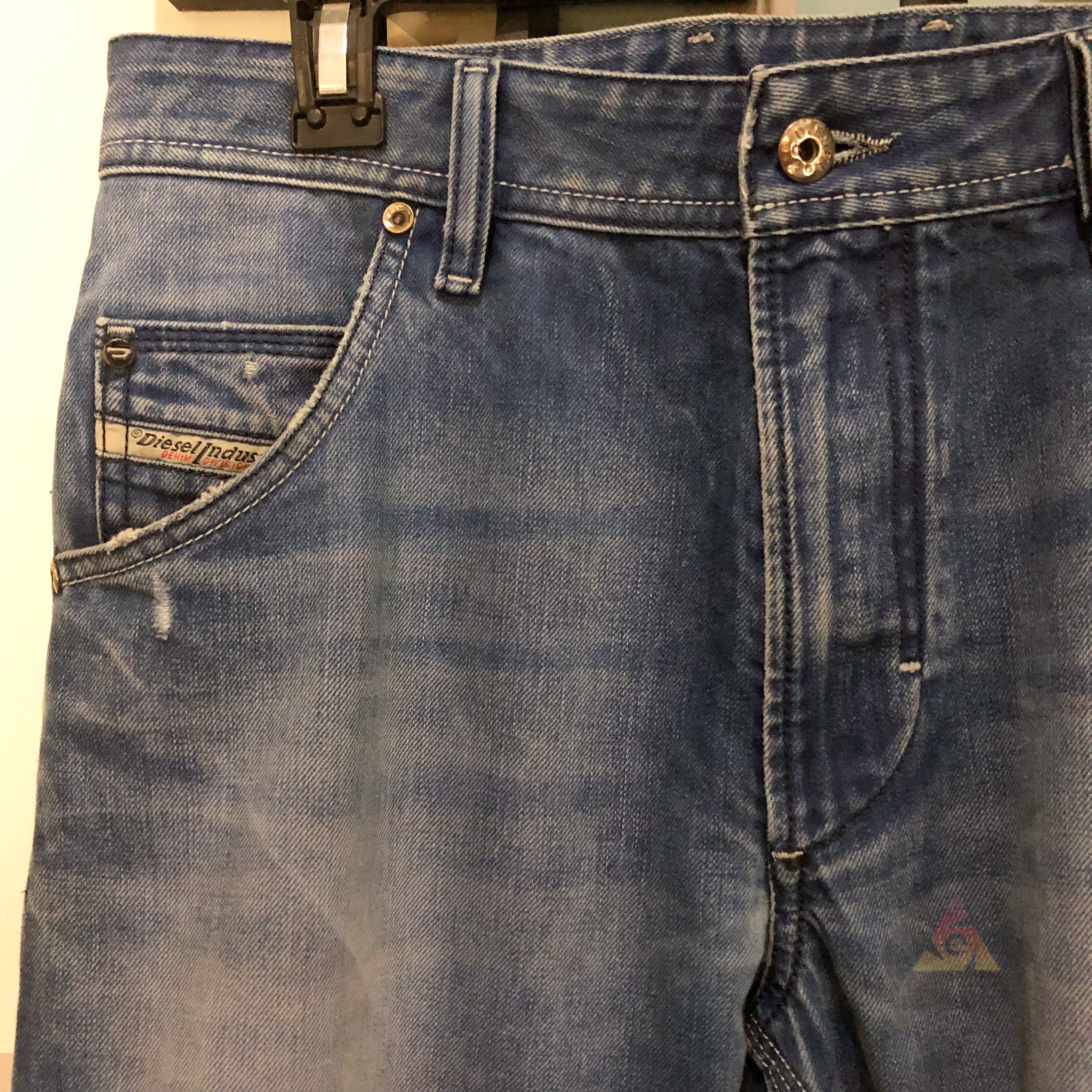 Diesel × Vintage Vintage Rare Diesel Industry Denim Jeans Y2K Size US 29 - 4 Thumbnail