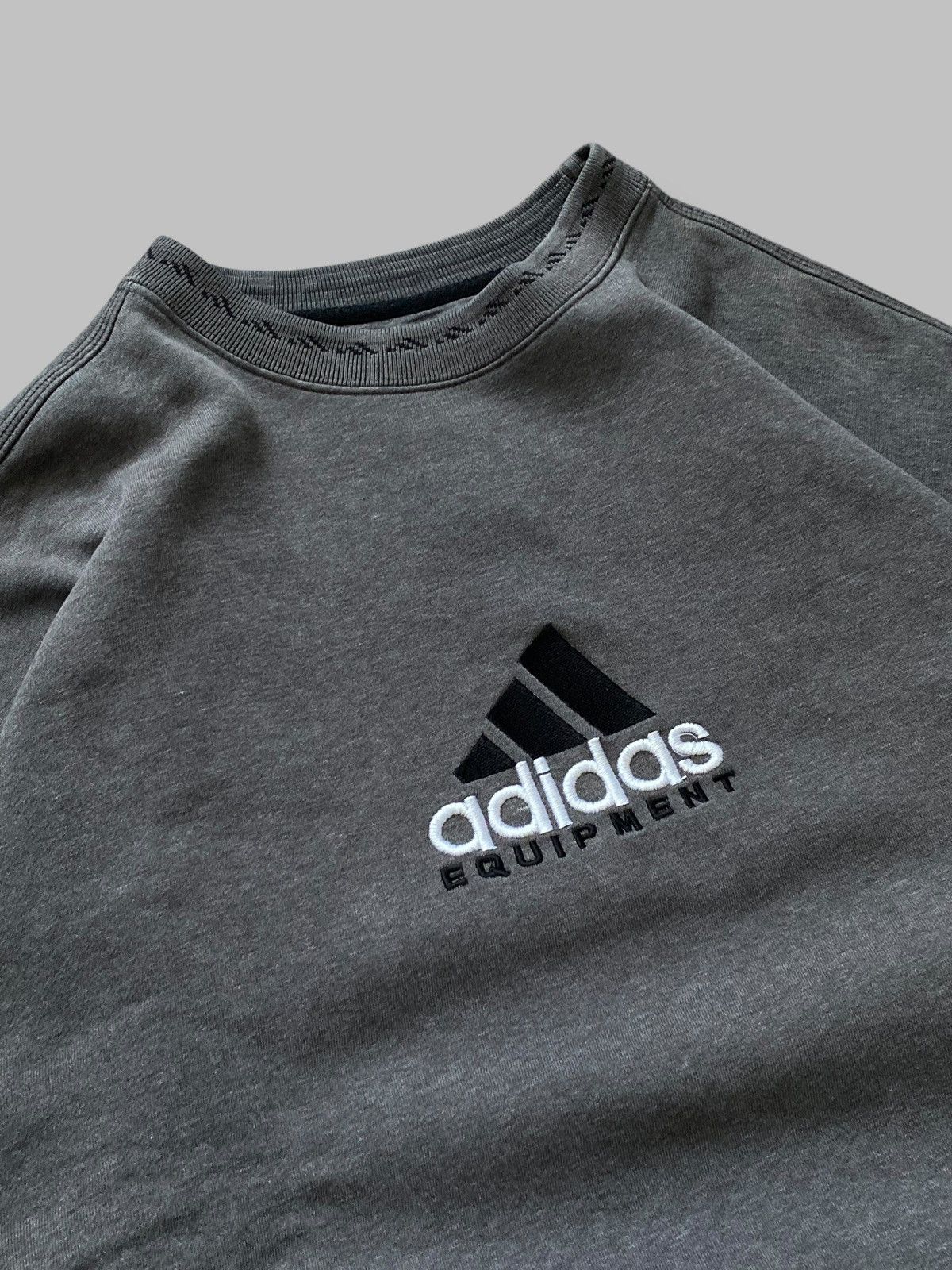 Adidas 🔥 90s VTG ADIDAS EQUIPMENT SWEATSHIRT Y2K OVERSIZED VIBES Size US M / EU 48-50 / 2 - 4 Thumbnail