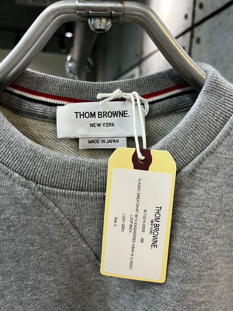 Thom Browne Thom Browne Grey hoodie Size US XS / EU 42 / 0 - 2 Thumbnail