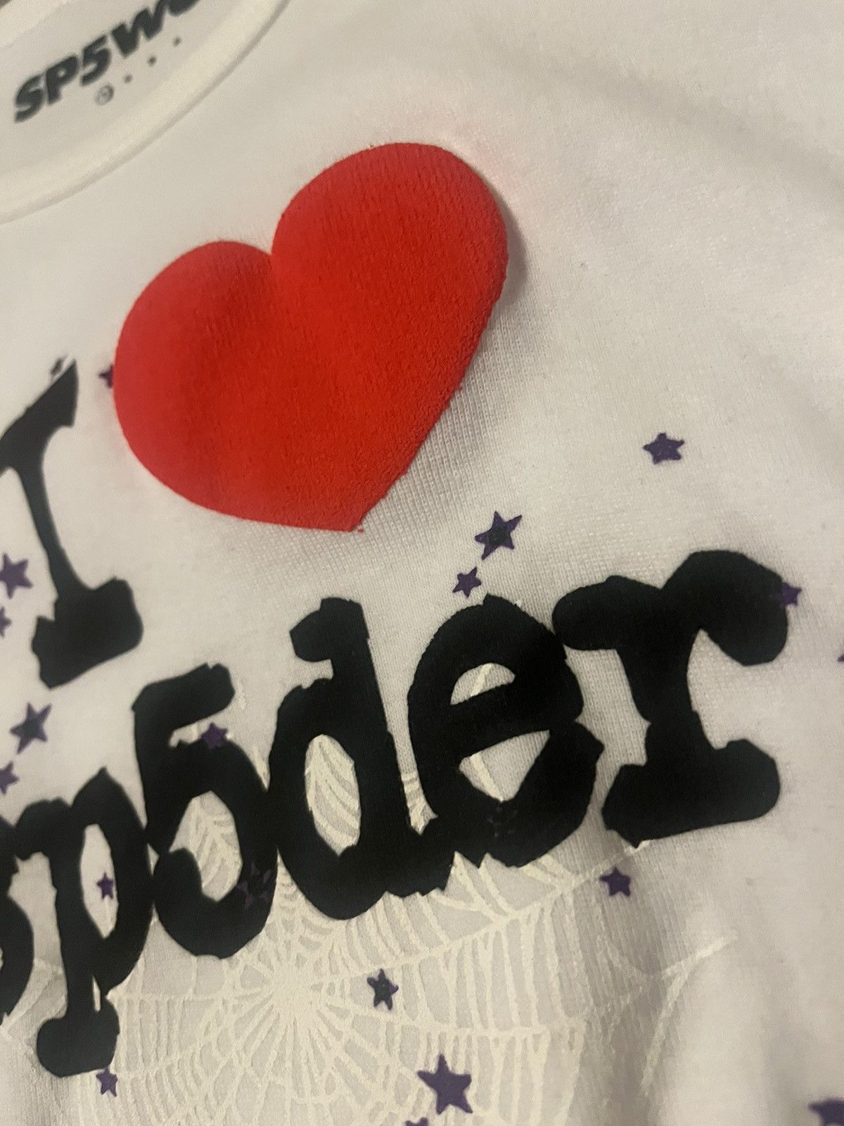 Designer × Sp5der × Young Thug Sp5der baby tee rare Size S / US 4 / IT 40 - 11 Thumbnail