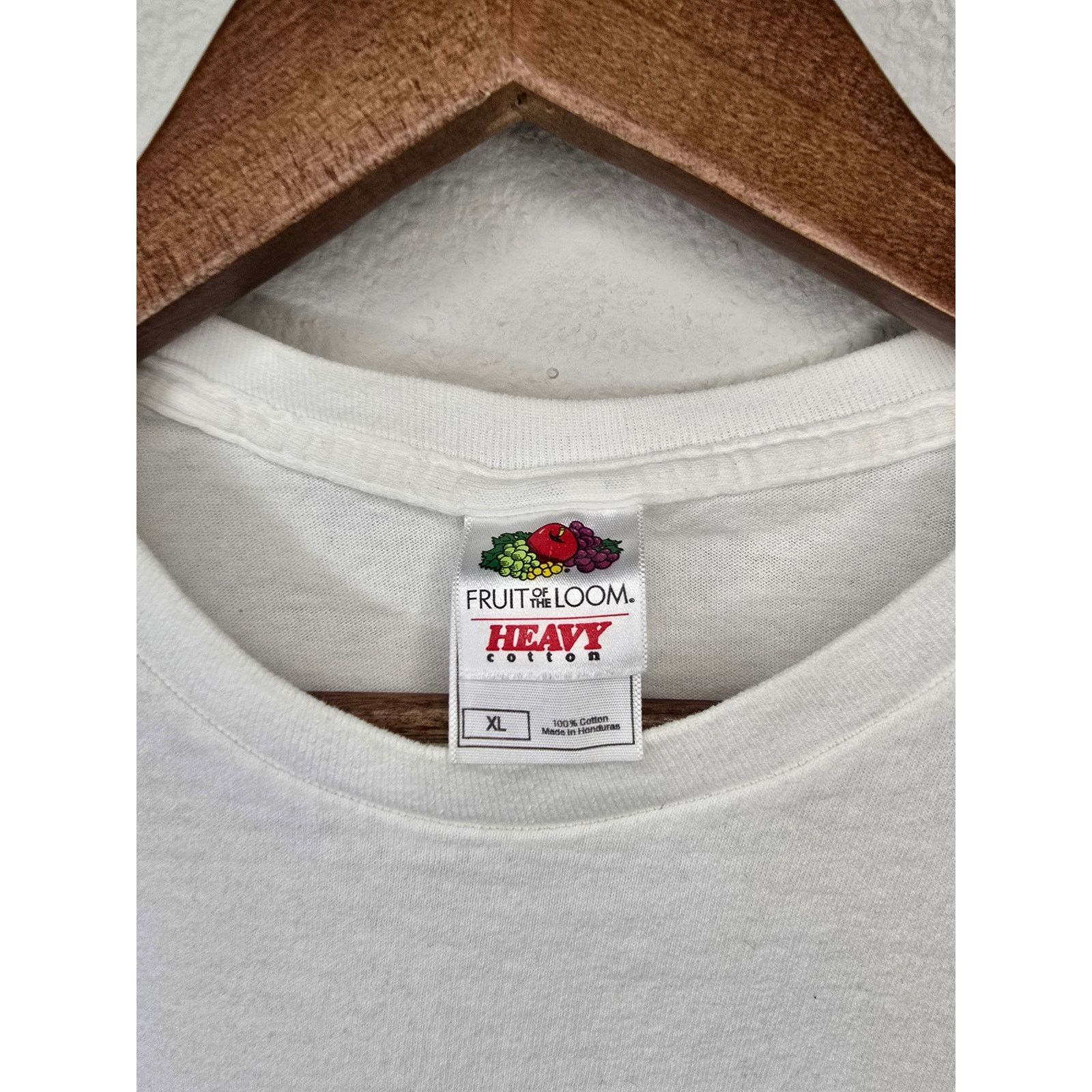 Fruit Of The Loom Blood Drive Shirt American Red Crass Give Blood White XL Tee Size US XL / EU 56 / 4 - 3 Thumbnail