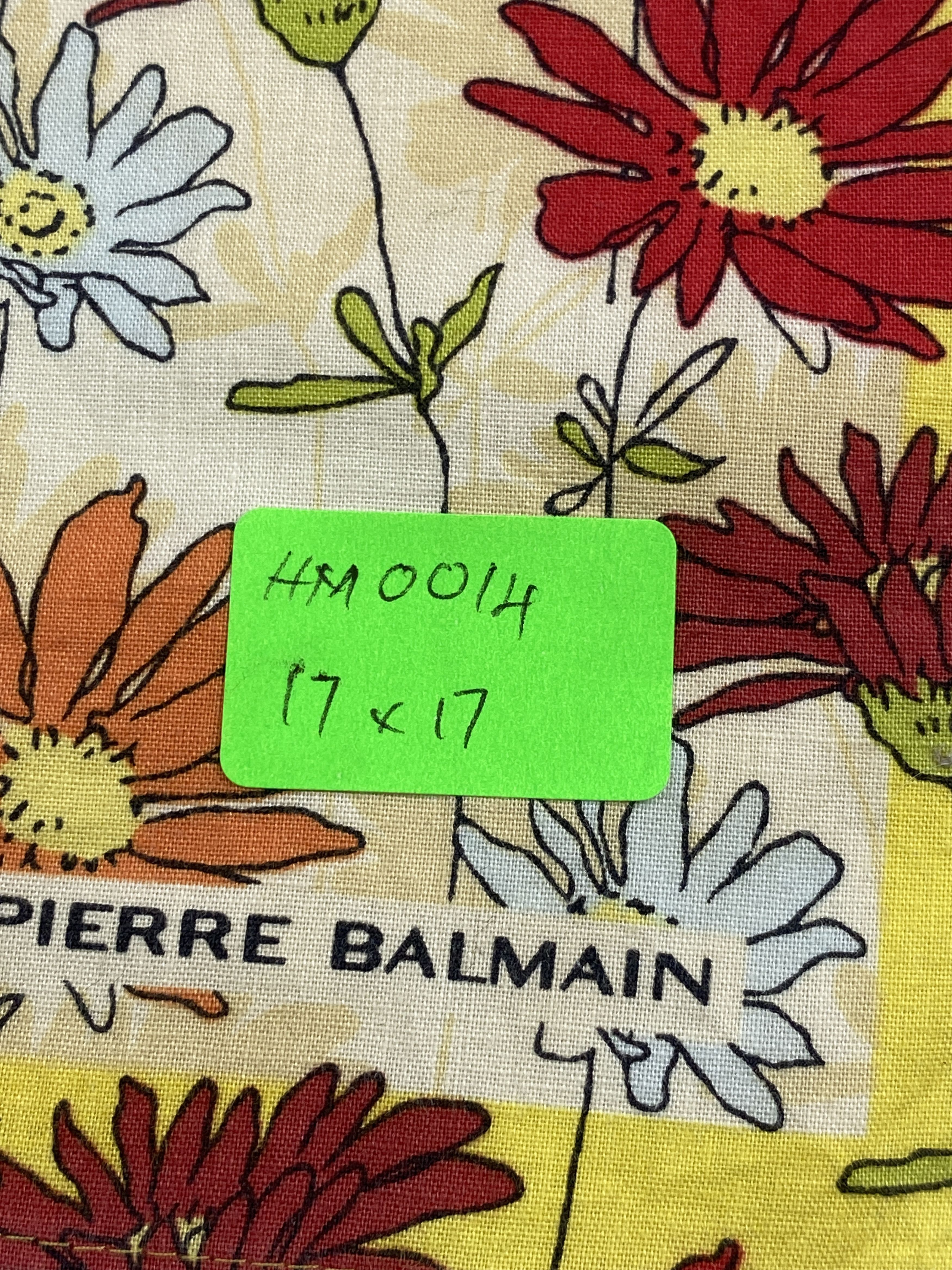Pierre Balmain Vtg Pierre Balmain Handkerchief Pocket Square Bandana HM0014 Size ONE SIZE - 8 Thumbnail