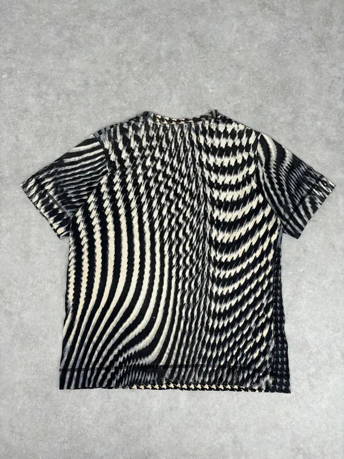 Just Cavalli SS2001 Cavalli Psycho Multi-Patterned T-Shirt Size US S / EU 44-46 / 1 - 5 Thumbnail