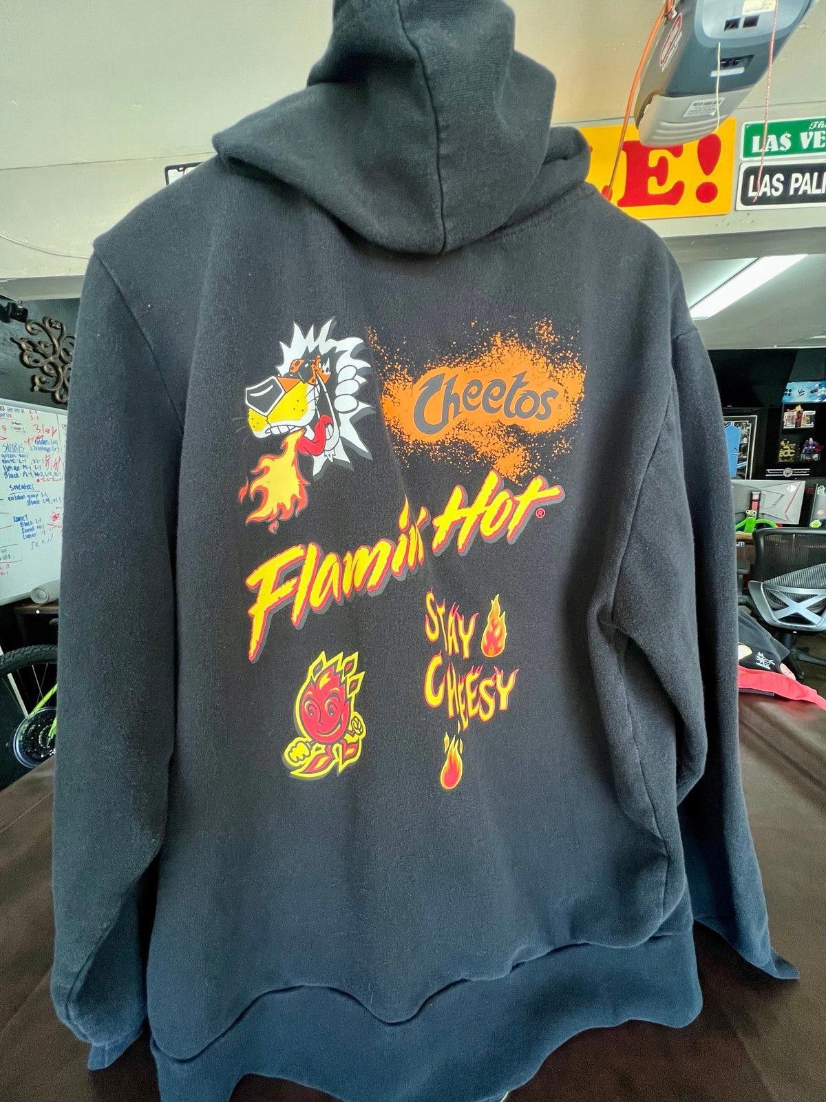 Designer Cheetos Flamin' Hot Hoodie - Stay Cheesy! Size US L / EU 52-54 / 3 - 1 Thumbnail