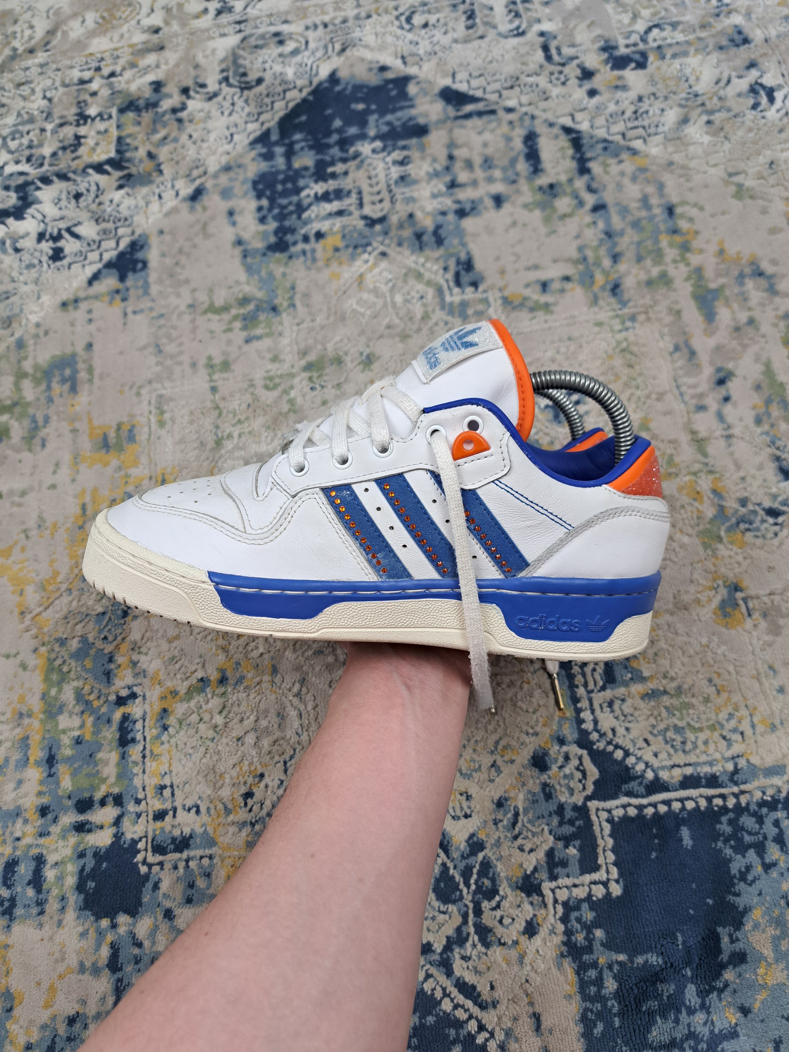 Adidas Adidas x Swarovski Crystals Rivalry Low Very Rare Sneakers Size US 7 / EU 40 - 4 Thumbnail
