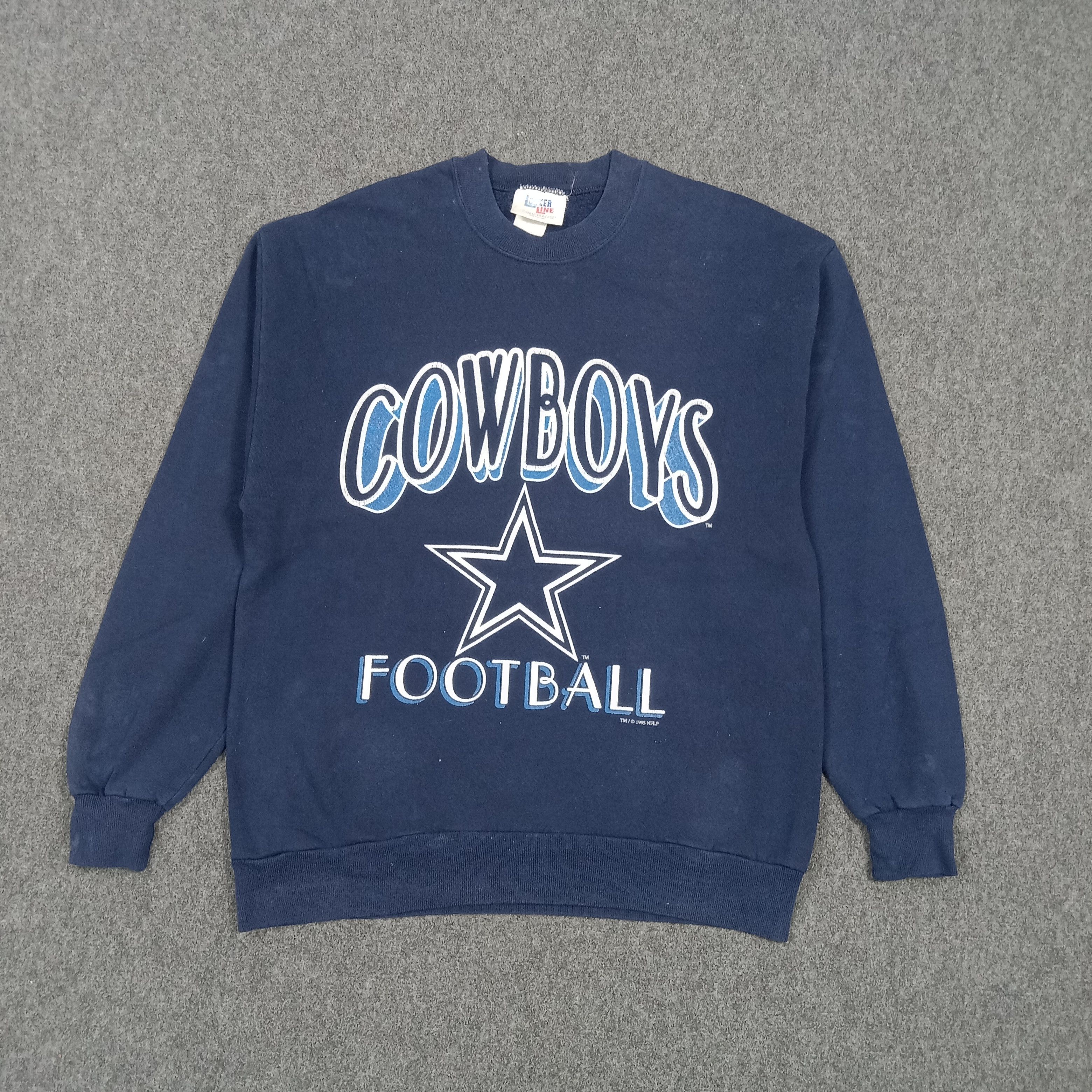 Vintage 90's Dallas Cowboys Sweatshirt NFL Football C290N9 Size US M / EU 48-50 / 2 - 1 Thumbnail