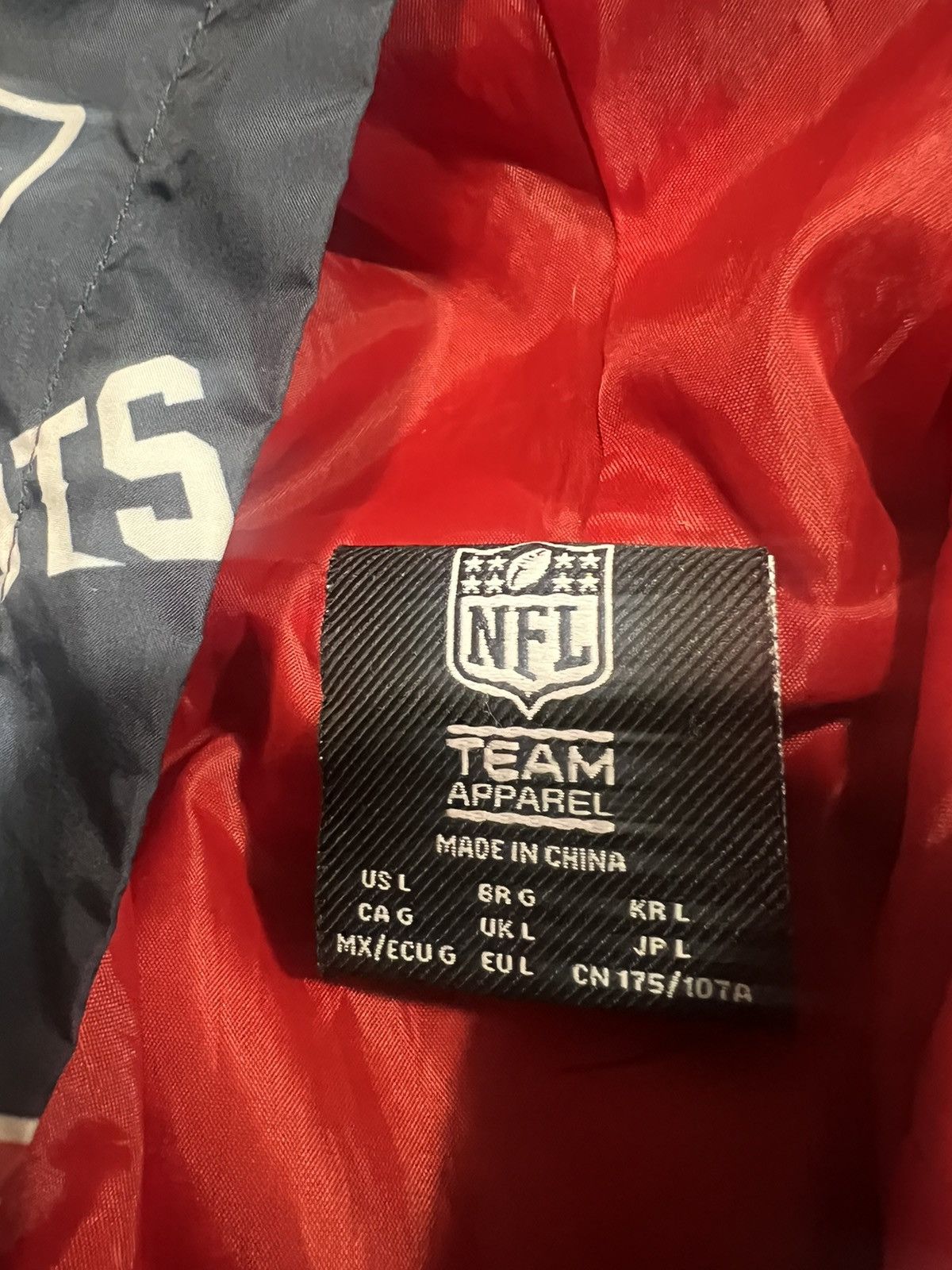 NFL Patriots Anorak jacket Size US L / EU 52-54 / 3 - 2 Thumbnail