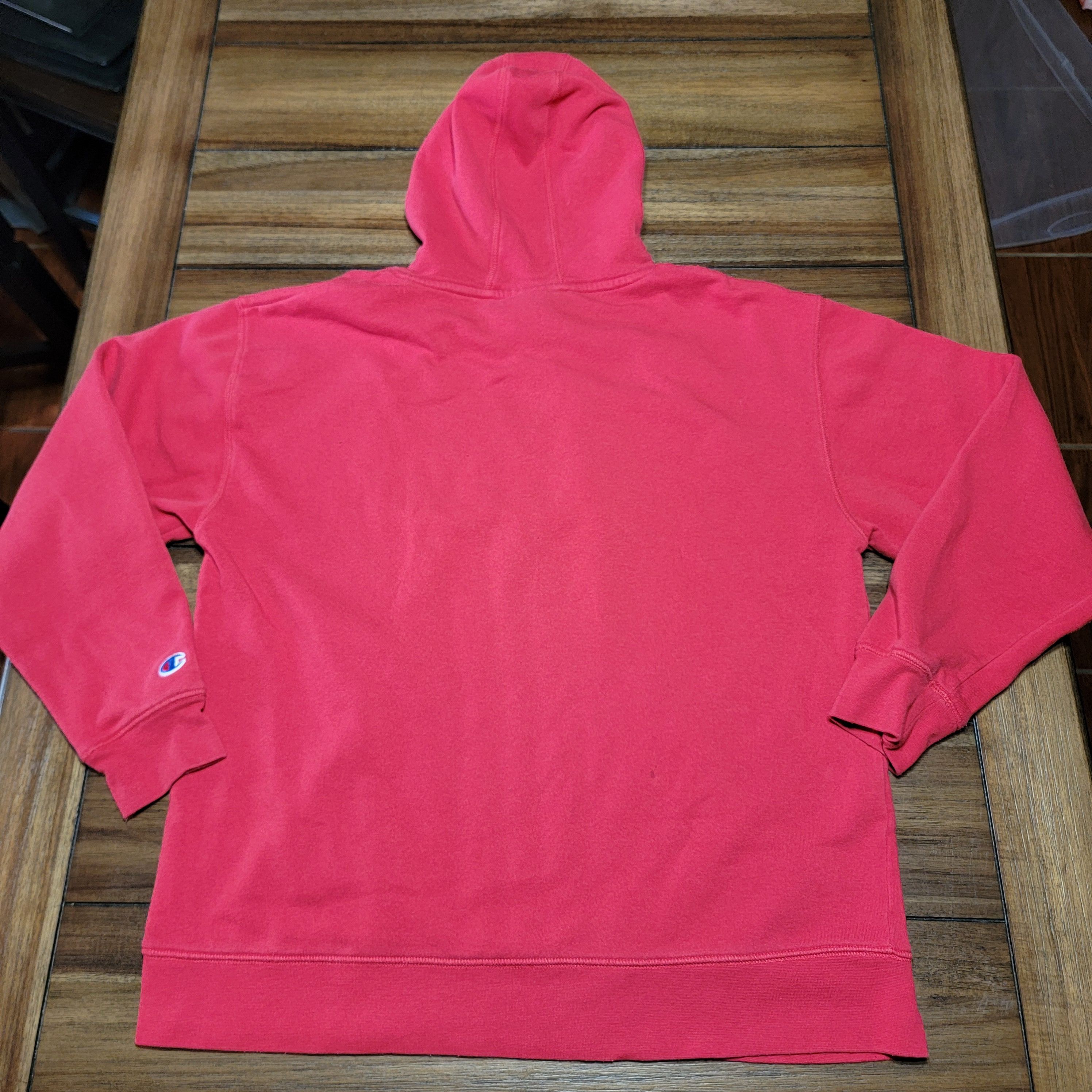 Champion Champion LS Red Unisex Hoodie "UH Houston" - Size Large Size US L / EU 52-54 / 3 - 3 Thumbnail