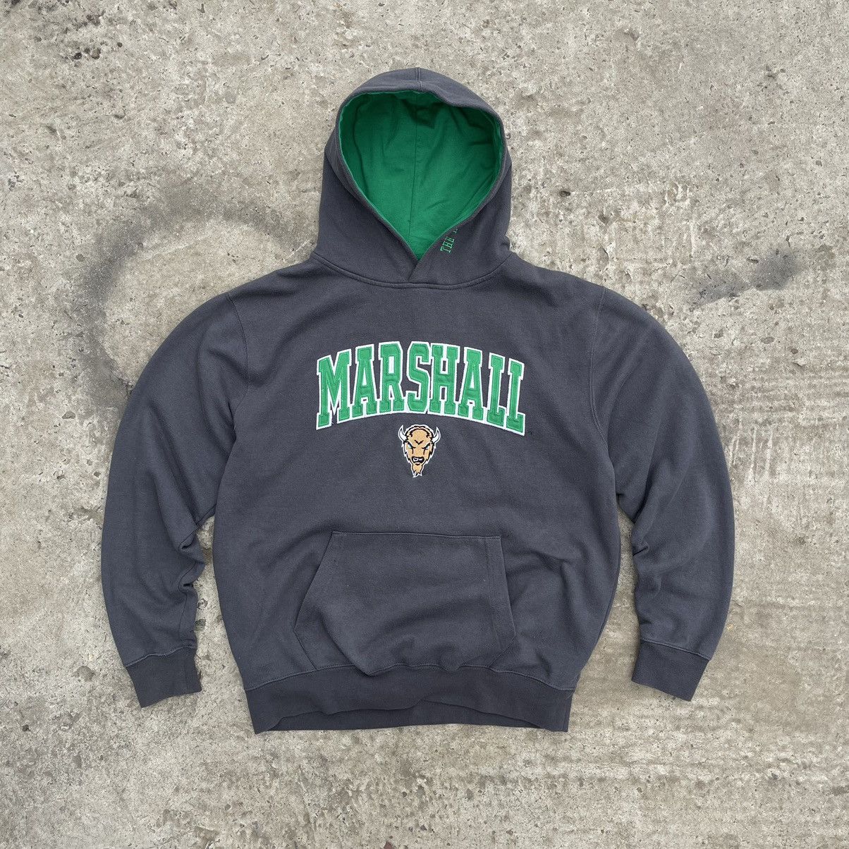 NFL × Vintage Vintage University Marshall Big Logo Fitted Y2K Rugby 00s Size US L / EU 52-54 / 3 - 1 Thumbnail