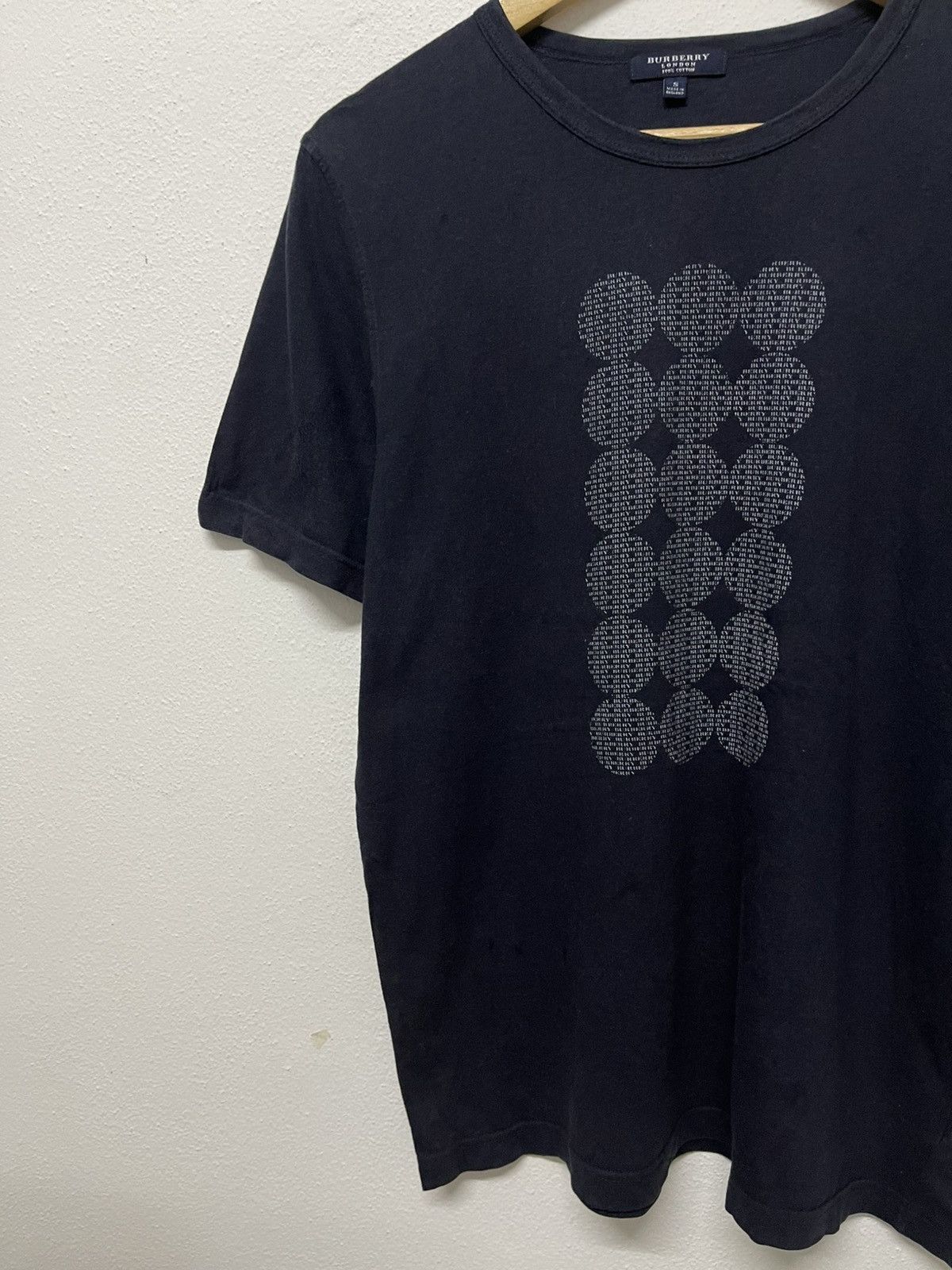 Burberry 90s BURBERRY LONDON POLKA MONOGRAM TSHIRT Size US S / EU 44-46 / 1 - 4 Thumbnail