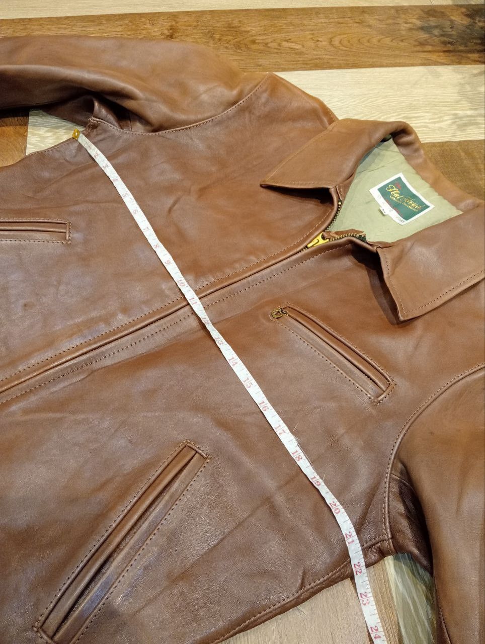 The Flat Head THE FLAT HEAD SINGLE RIDER HORSE LEATHER JACKET - SIZE 44 Size US XL / EU 56 / 4 - 21 Thumbnail