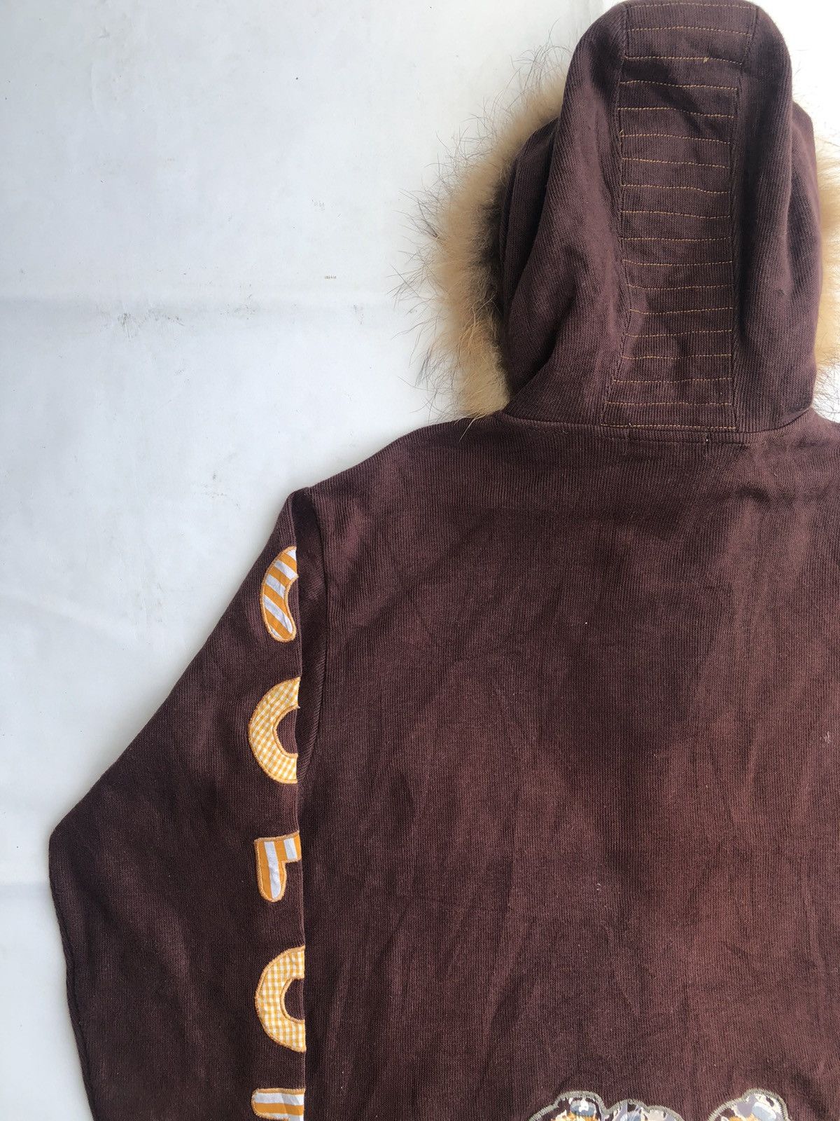 If Six Was Nine Faux Fur Hoodie distressed Japanese punk Ifsix Style Size US L / EU 52-54 / 3 - 8 Thumbnail