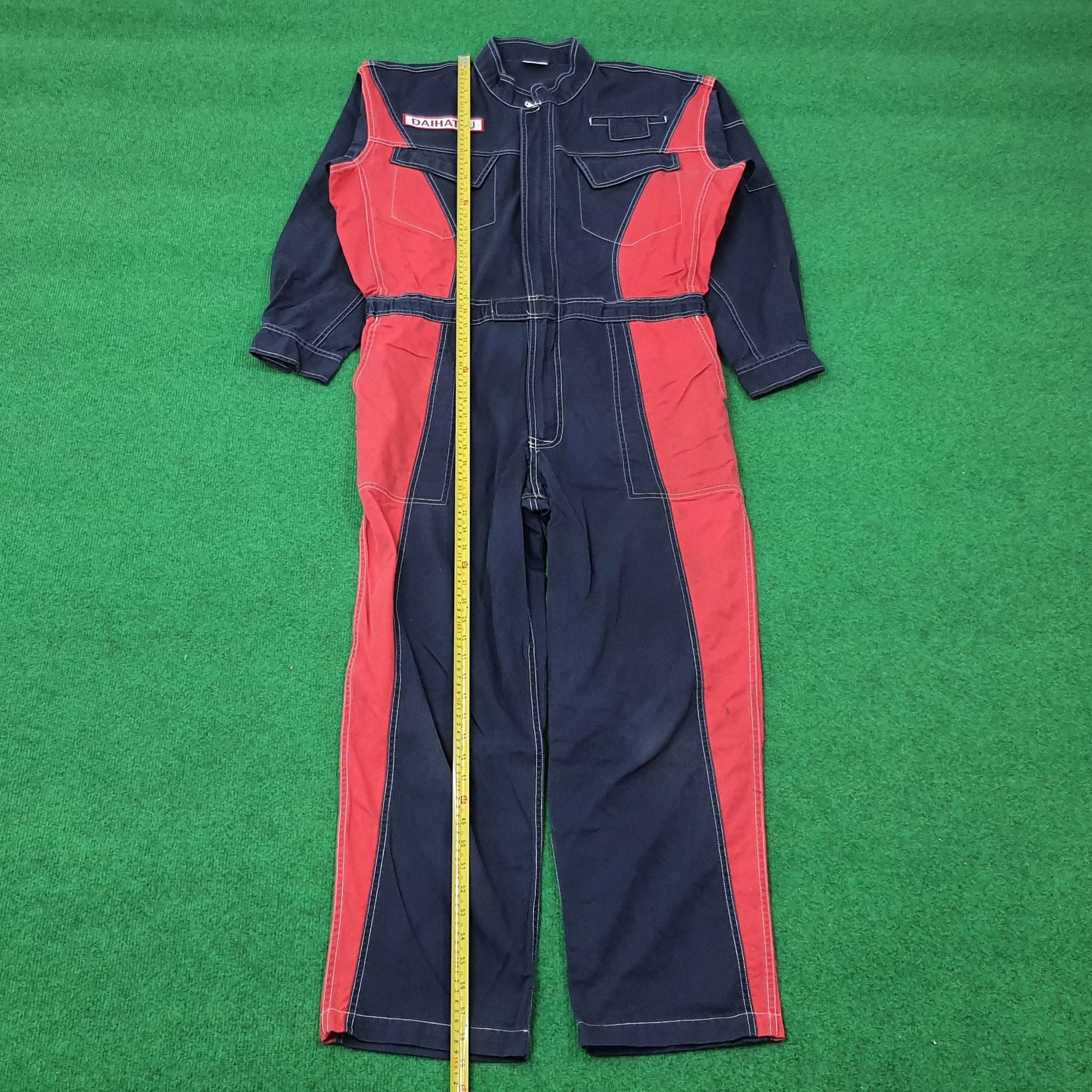 Japanese Brand × Vintage Vintage DAIHATSU Japan Racing Motorsports Coverall C232N4 Size US L / EU 52-54 / 3 - 4 Thumbnail