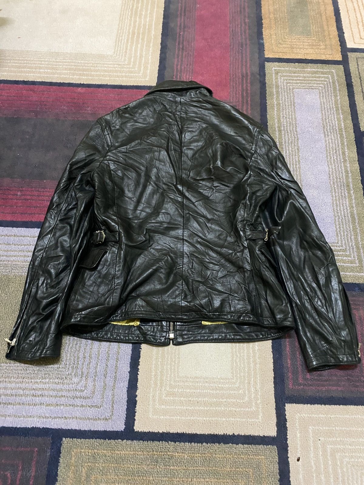 Unknown London UNKNOWN LONDON LEATHER JACKET RIRI ZIPPER Size M / US 6-8 / IT 42-44 - 3 Thumbnail