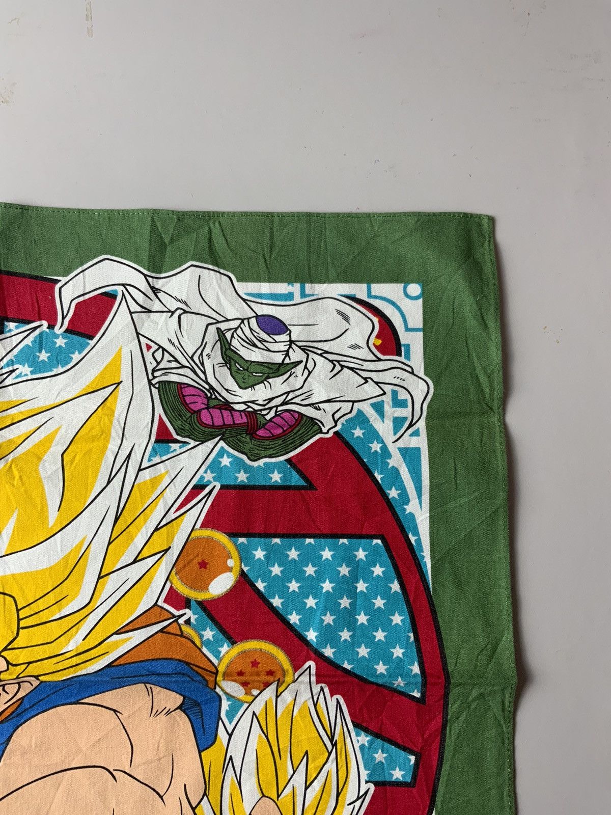 Japanese Brand Vintage Dragon Ball Z Made in Japan Big Logo Handkerchief Size ONE SIZE - 6 Thumbnail