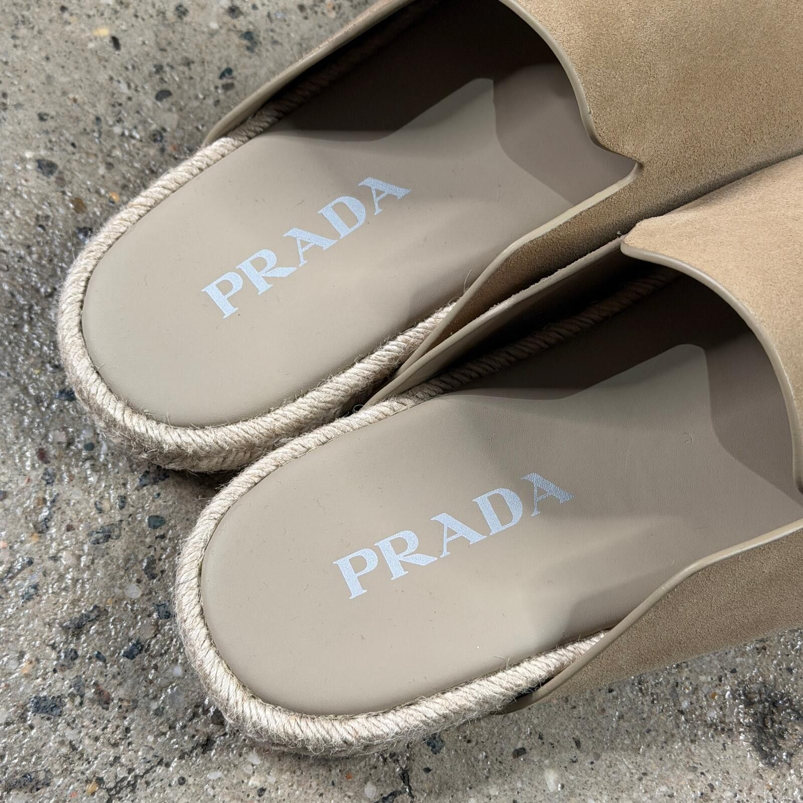 Prada Prada Suede Mules Size US 9 / EU 42 - 7 Thumbnail