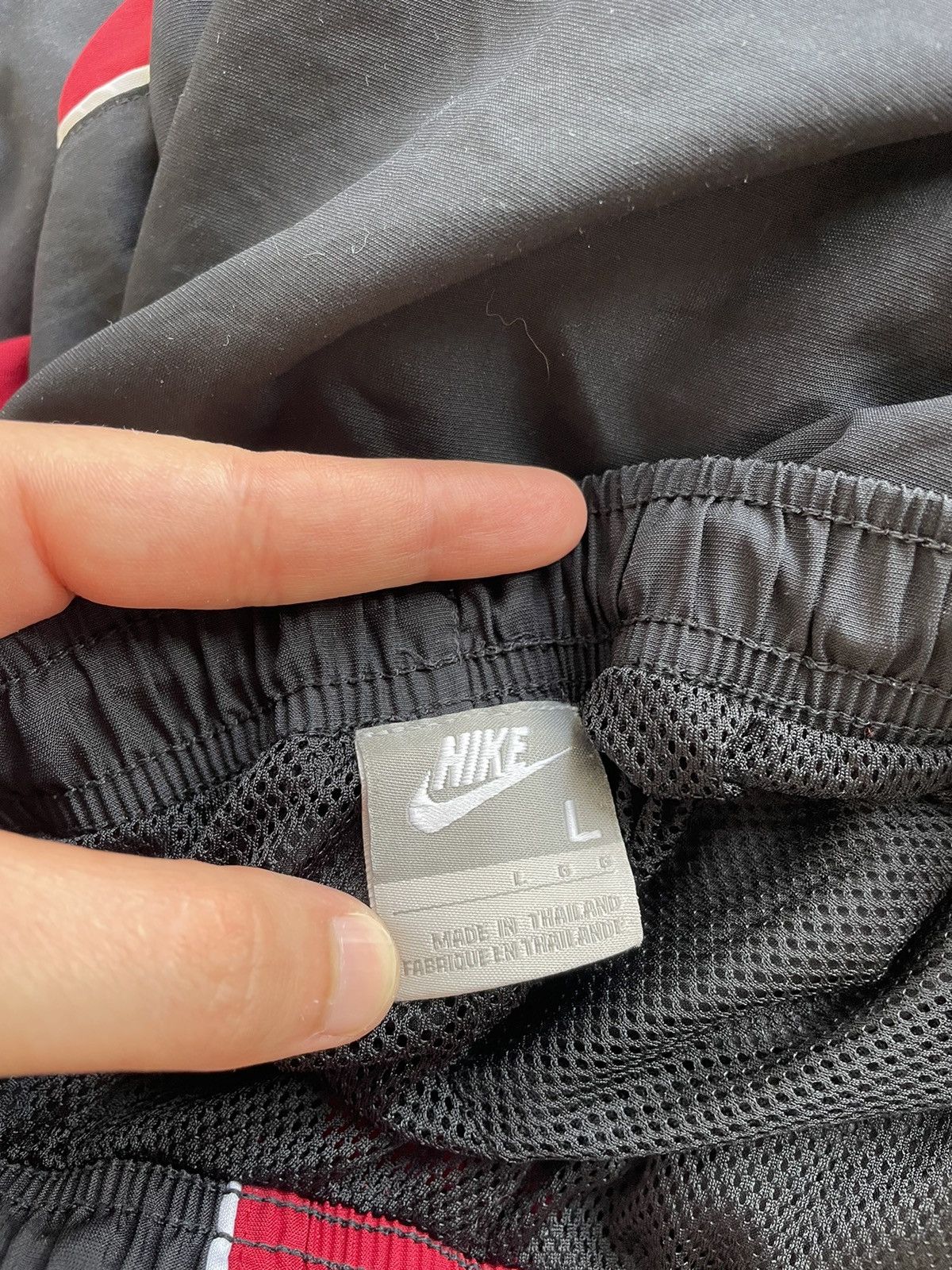 Nike × Vintage Nike Track vintage pants nylon Y2K swoosh joggers Size US 36 / EU 52 - 12 Thumbnail