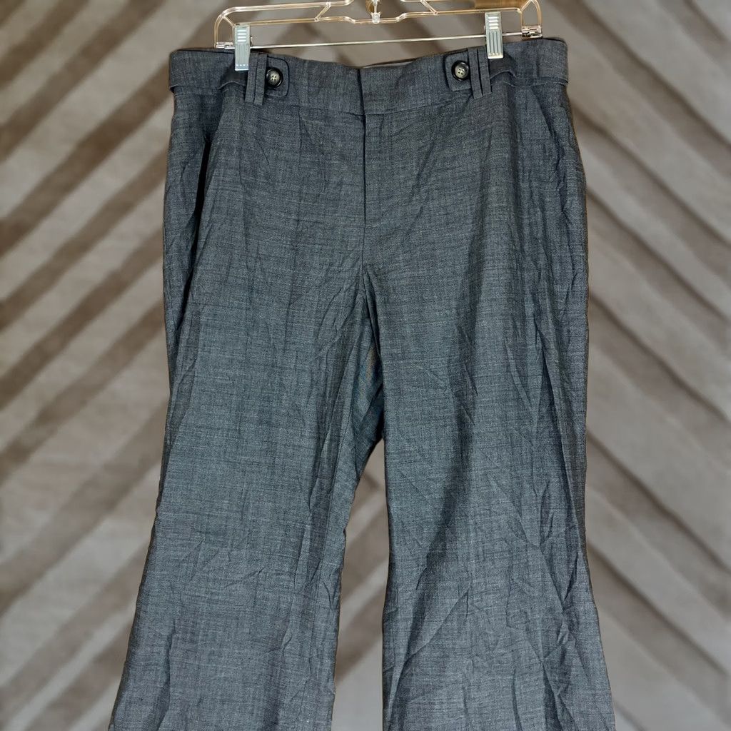 Banana Republic Banana Republic Womens Pants Gray Jackson Fit Wool Blend Lined Stretch 12 Shirt Size 24" / US 00 / IT 34 - 1 Thumbnail