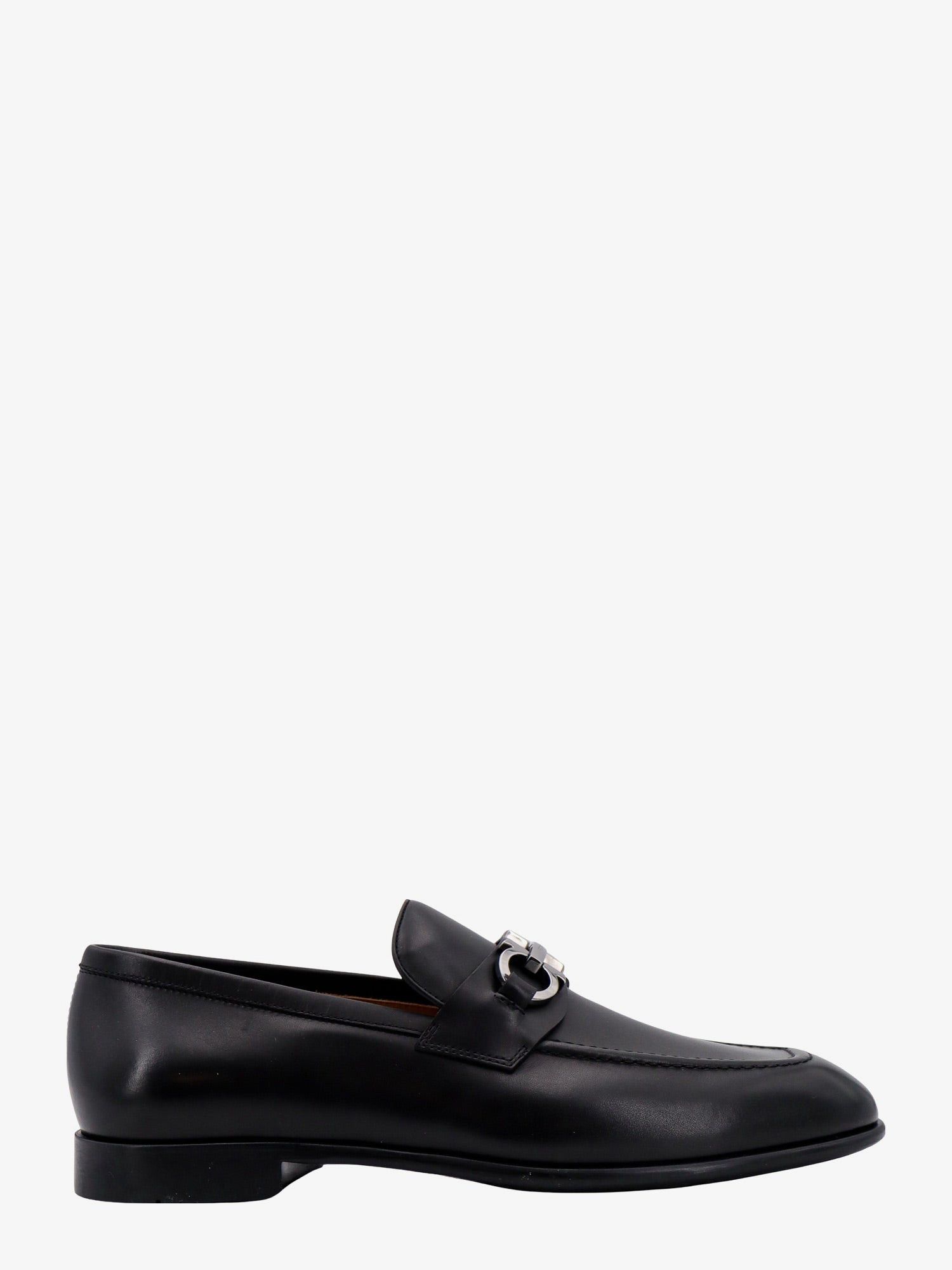 image of Salvatore Ferragamo Loafer Man Black Loafers, Men's (Size 7)