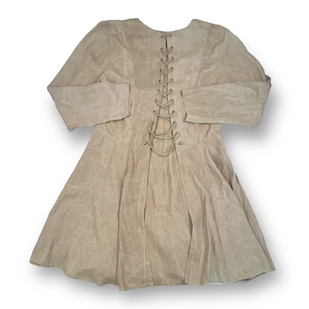 Other Scarlett Vintage Lace Up Dress Size 11/12 Size XL / US 12-14 / IT 48-50 - 6 Thumbnail