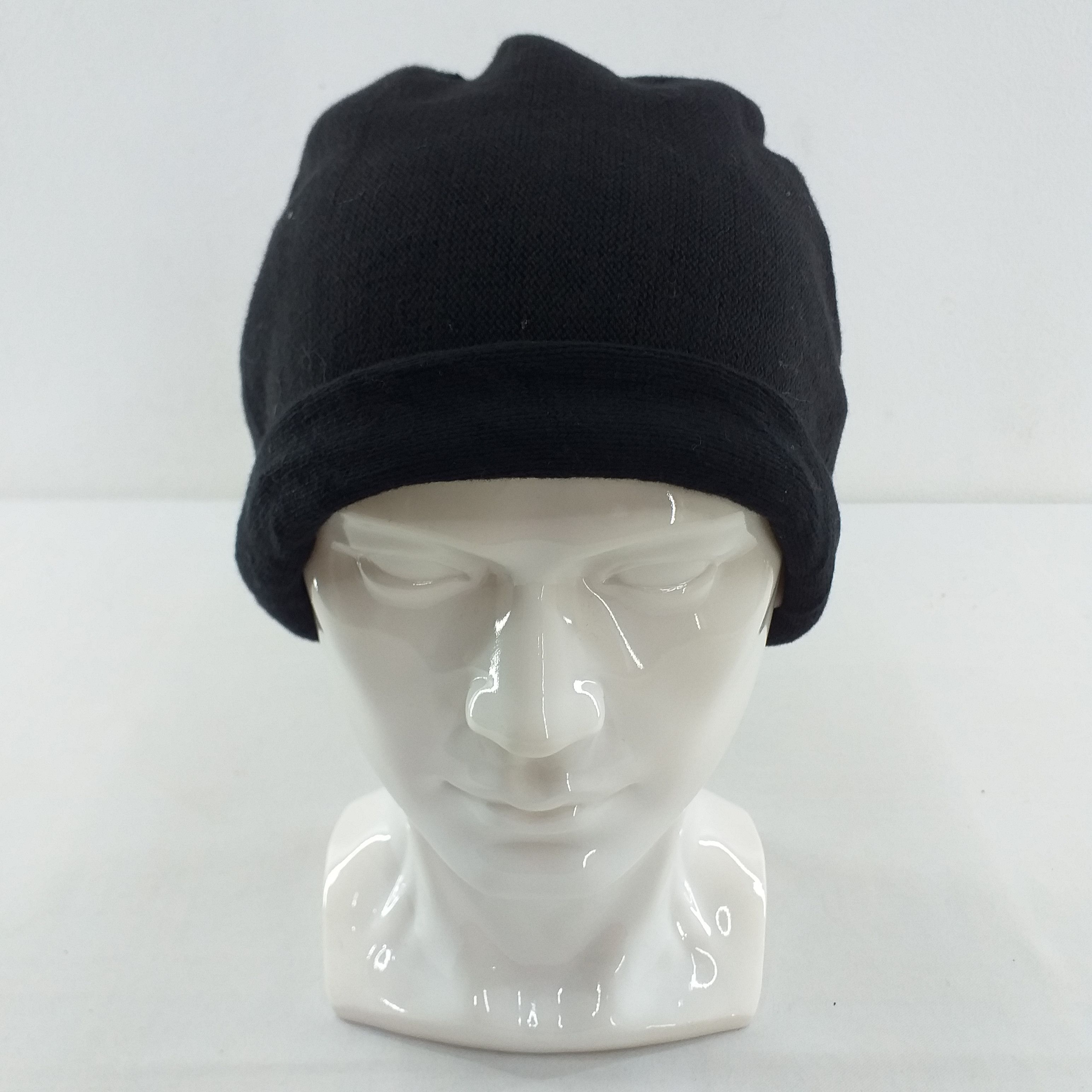 Agnes B. Agnes.B Black Plain Snow Cap Hat Beanie -BN114 | Grailed