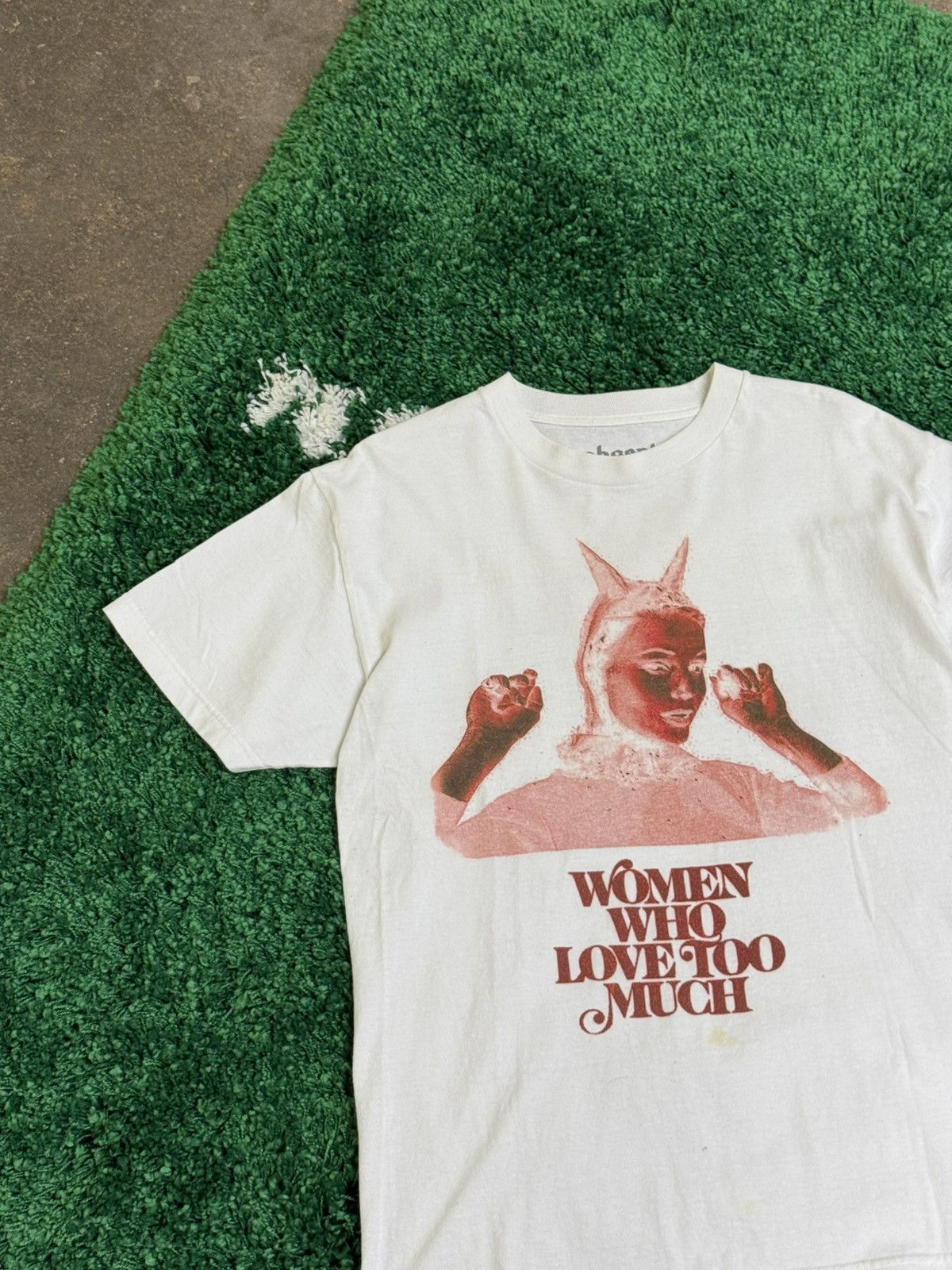 Absent Absent Women Who Love Too Much Tee White Large Size US L / EU 52-54 / 3 - 1 Thumbnail
