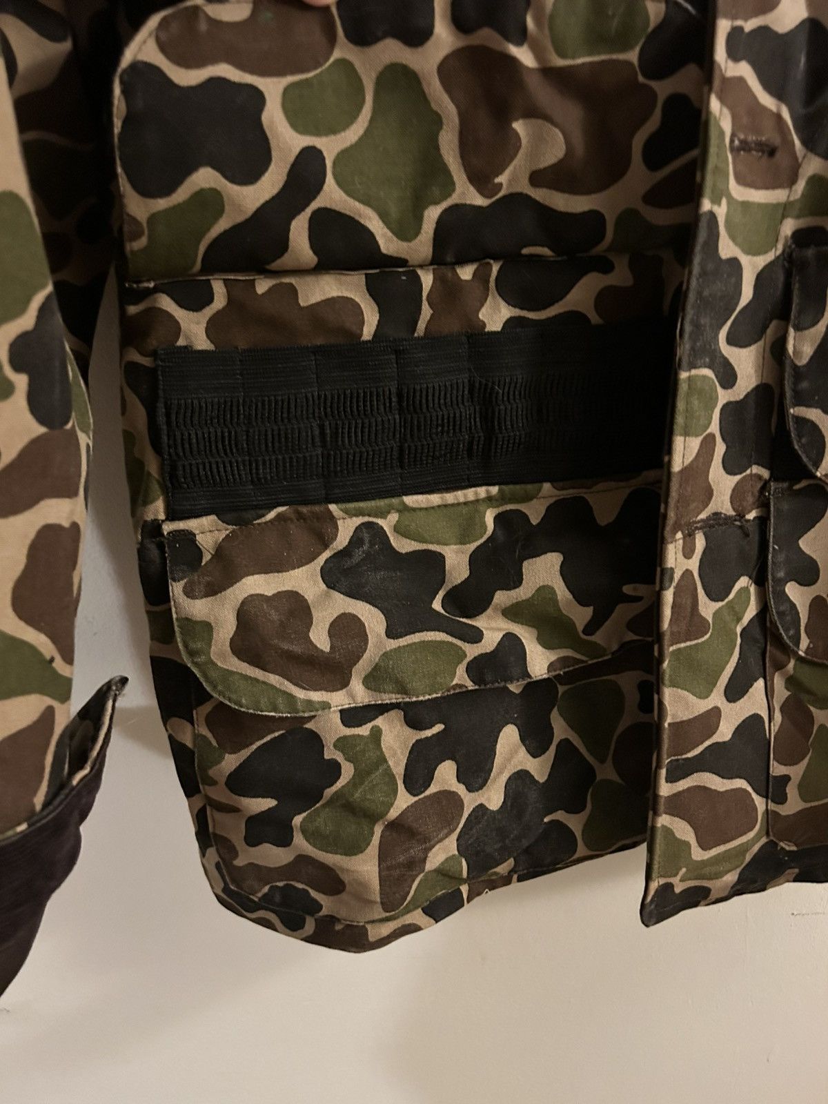 Vintage DUCK CAMO TRUE VINTAGE HUNTING JACKET RED HEAD MADE IN USA Size US L / EU 52-54 / 3 - 6 Thumbnail