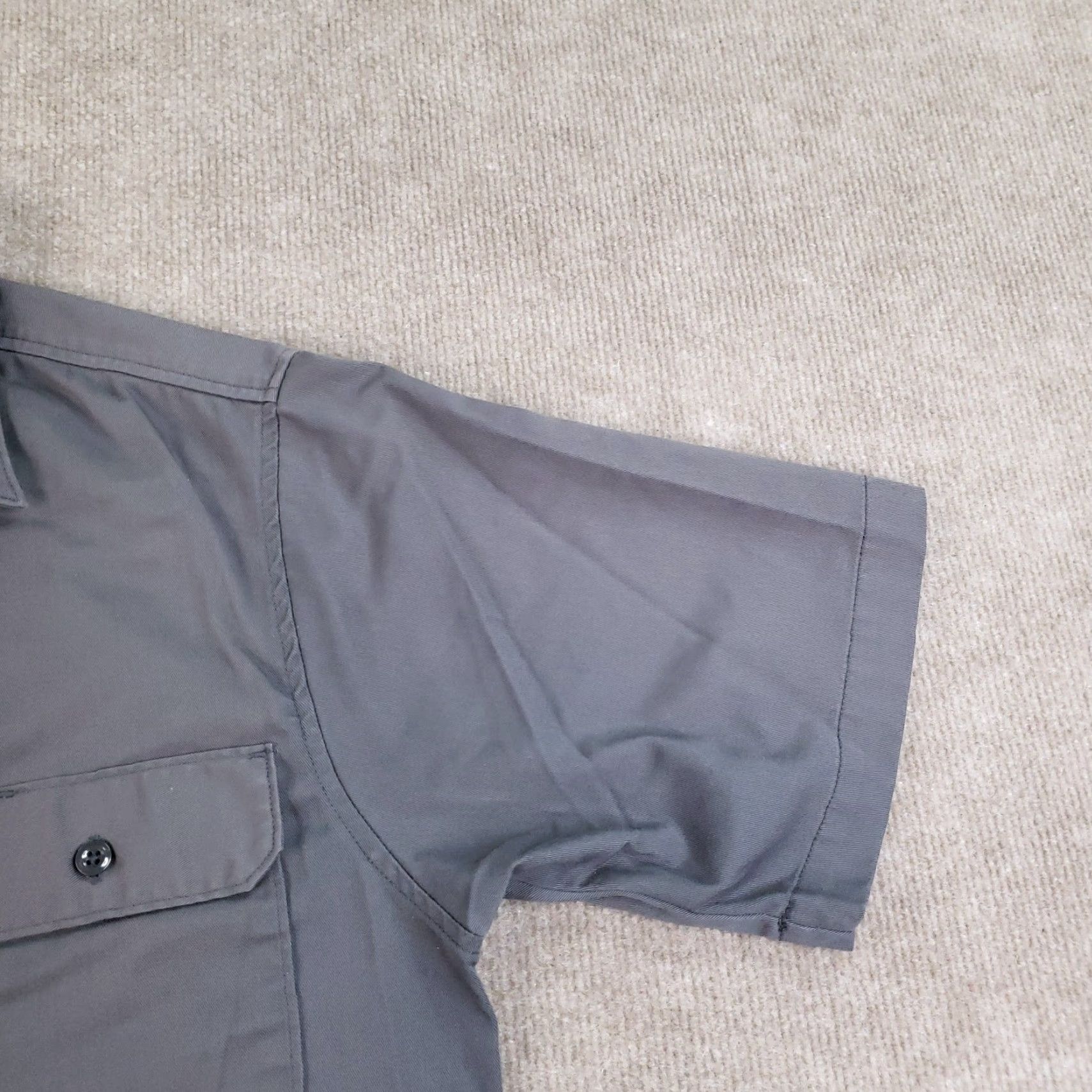 Carhartt Mens Medium Short Sleeve Button Up Cotton Pockets Workwear Size US M / EU 48-50 / 2 - 6 Thumbnail