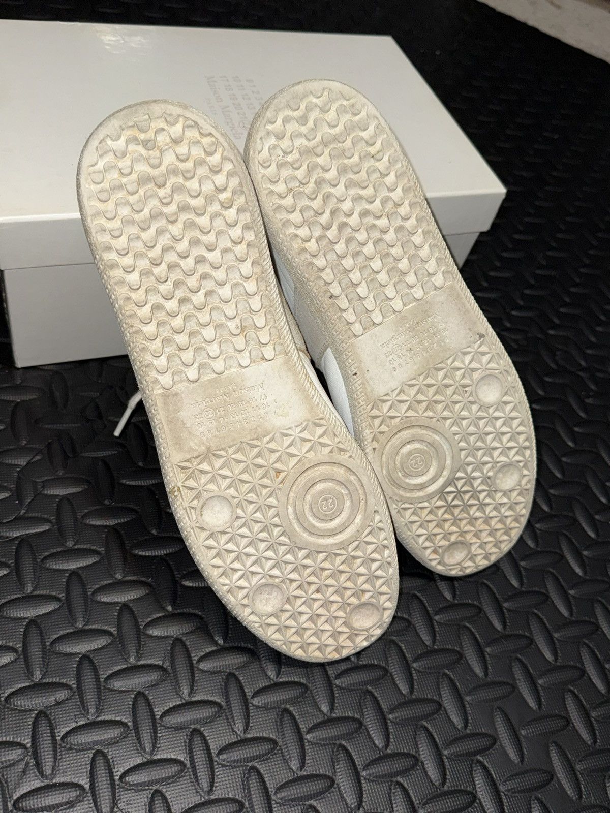 Maison Margiela Maison Margiela Replica GAT Sneakers White/Grey 46 13 Size US 13 / EU 46 - 9 Thumbnail