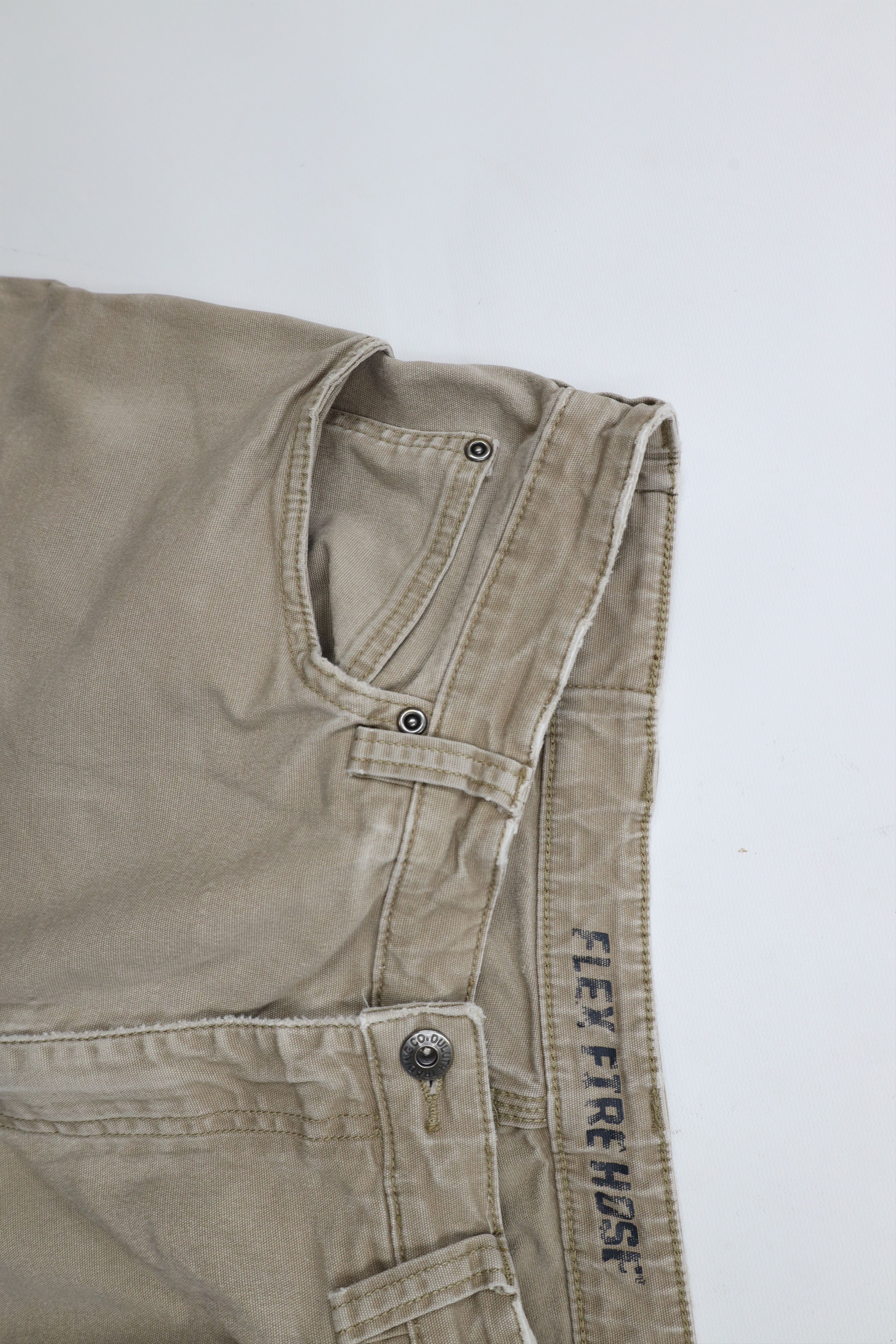 Duluth Trading Company × Vintage Duluth Trading Co Relaxed Fit Wide Leg Flex Firehose Pants Size US 36 / EU 52 - 9 Thumbnail