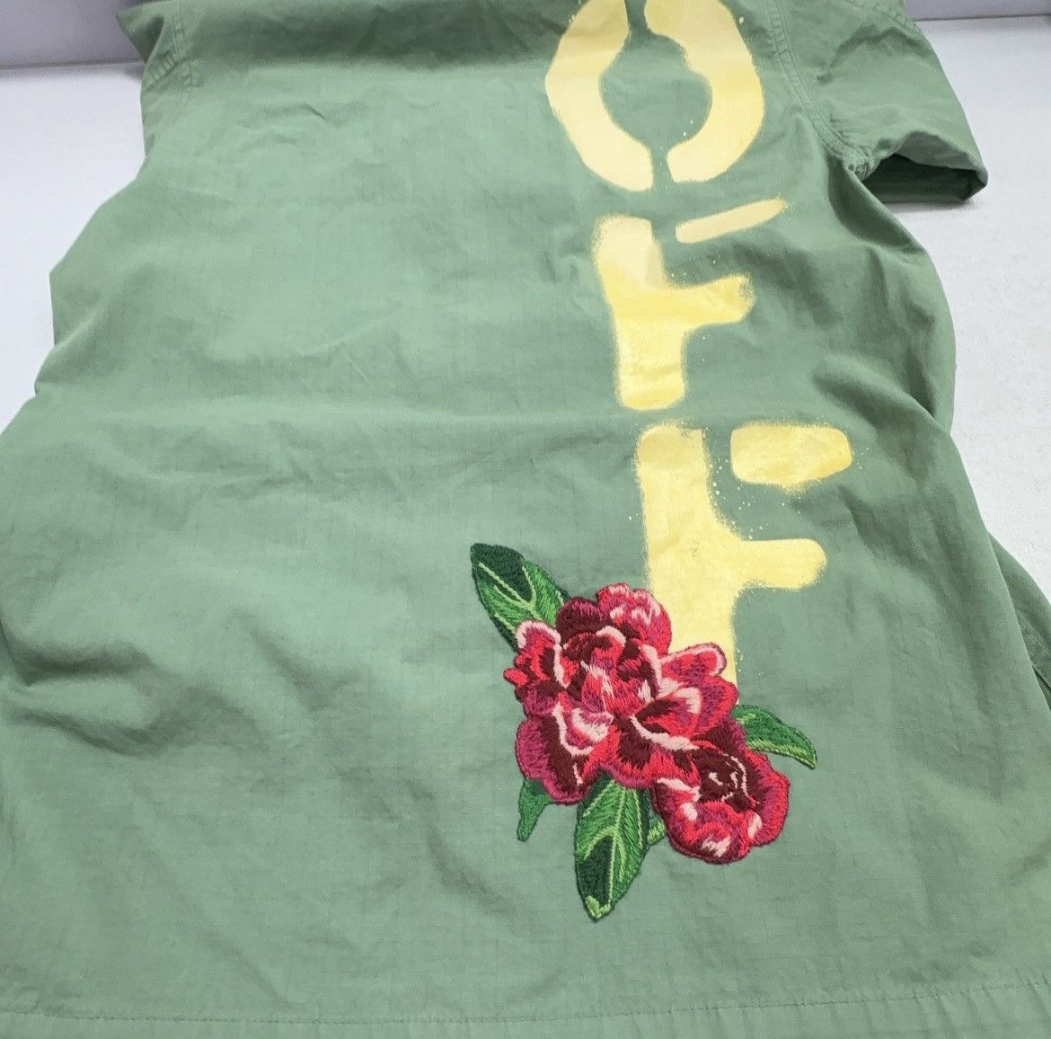 Off-White Off-White Floral Embroidered Filed Jacket Size US S / EU 44-46 / 1 - 9 Thumbnail