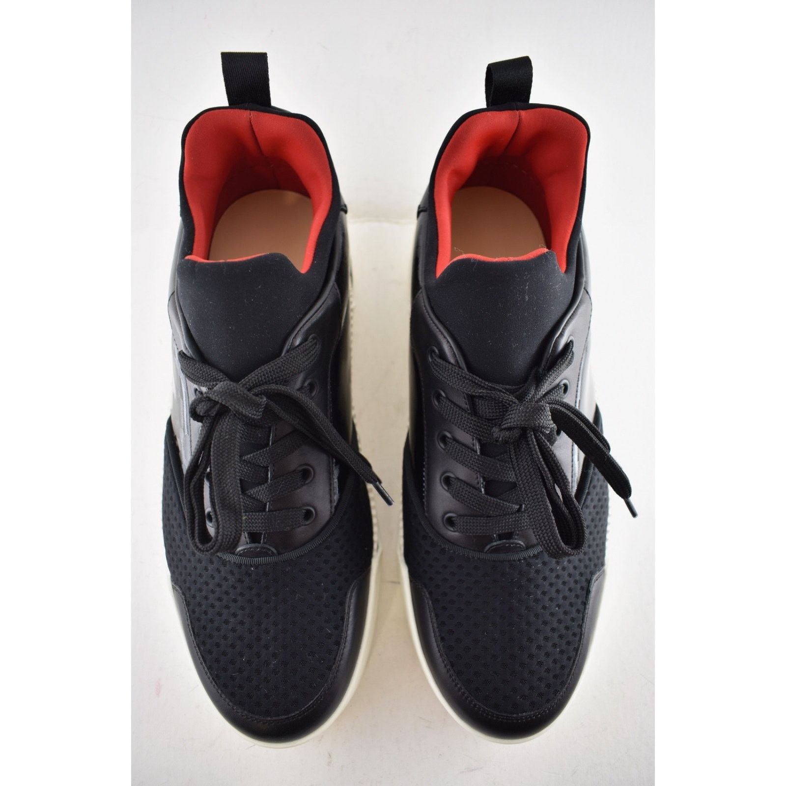 Christian Louboutin Christian Louboutin Aurelien Flat Black White Sneaker 44 11 Size US 11 / EU 44 - 8 Thumbnail